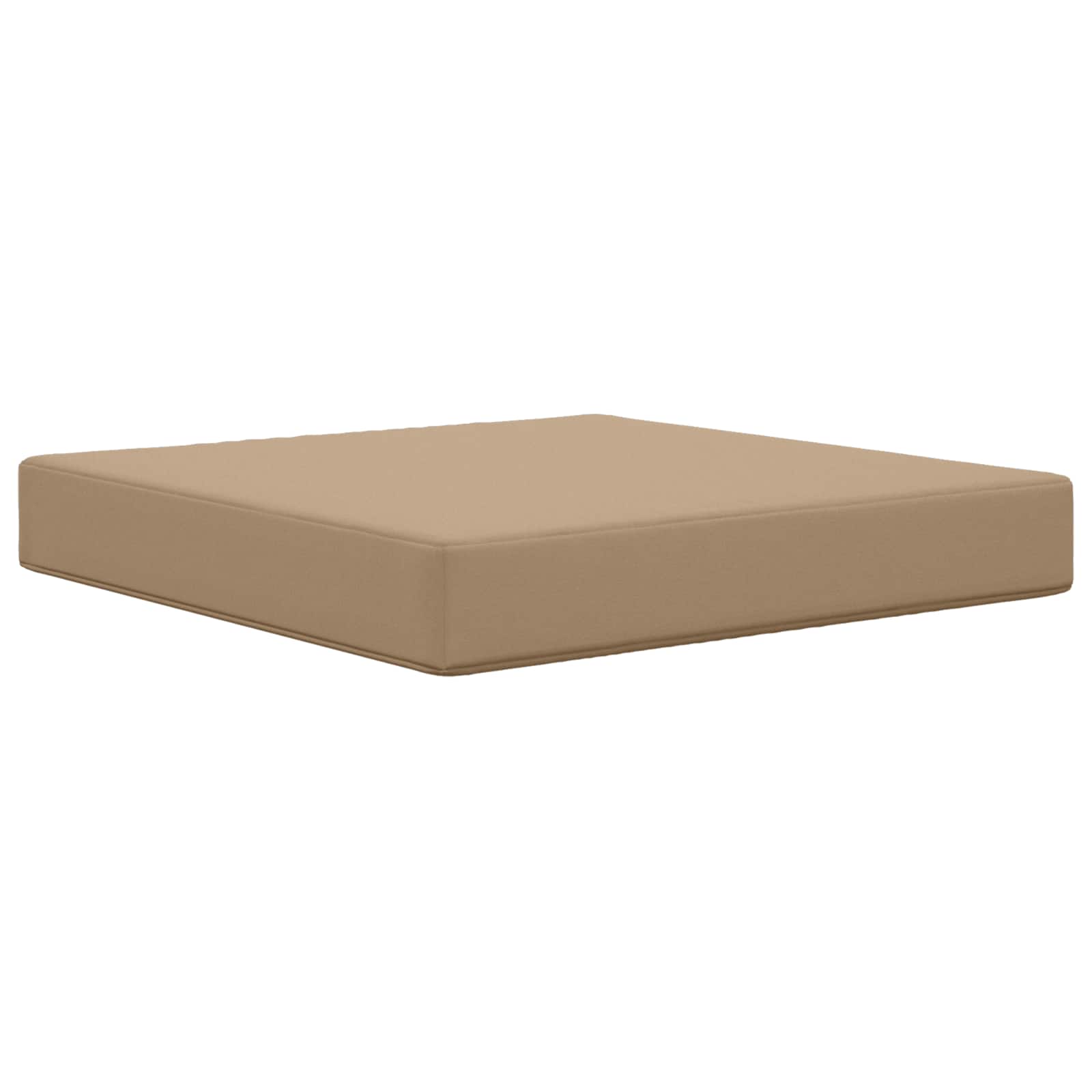 Cuscino per divano da esterno Poliestere Tortora 60 x 60 cm