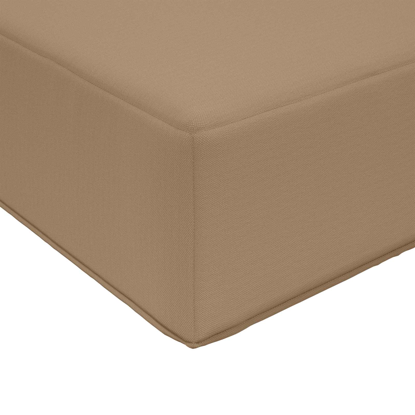 Cuscino per divano da esterno Poliestere Tortora 60 x 60 cm