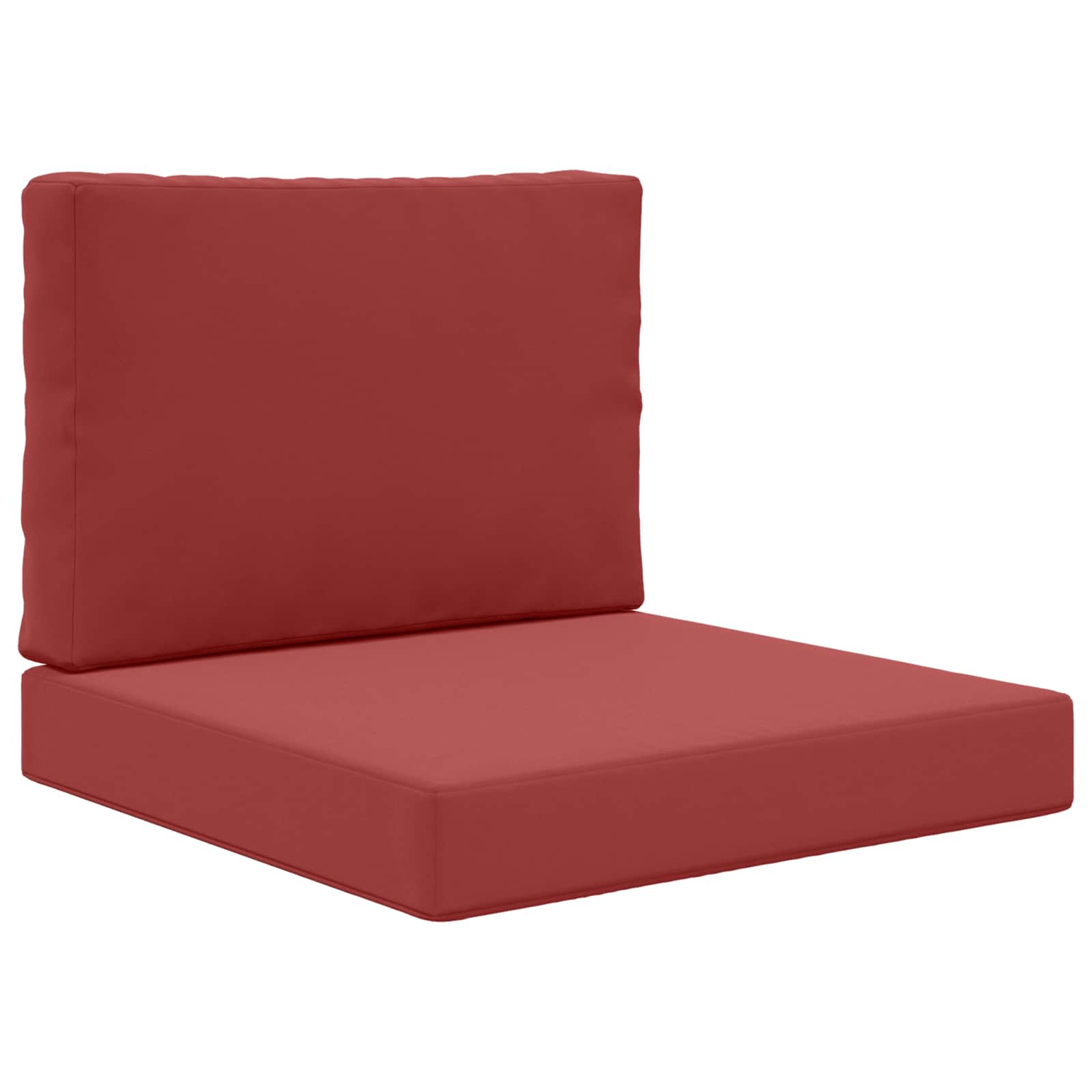 Cuscino per divano da esterno Poliestere Rosso vino 60 x 60 cm