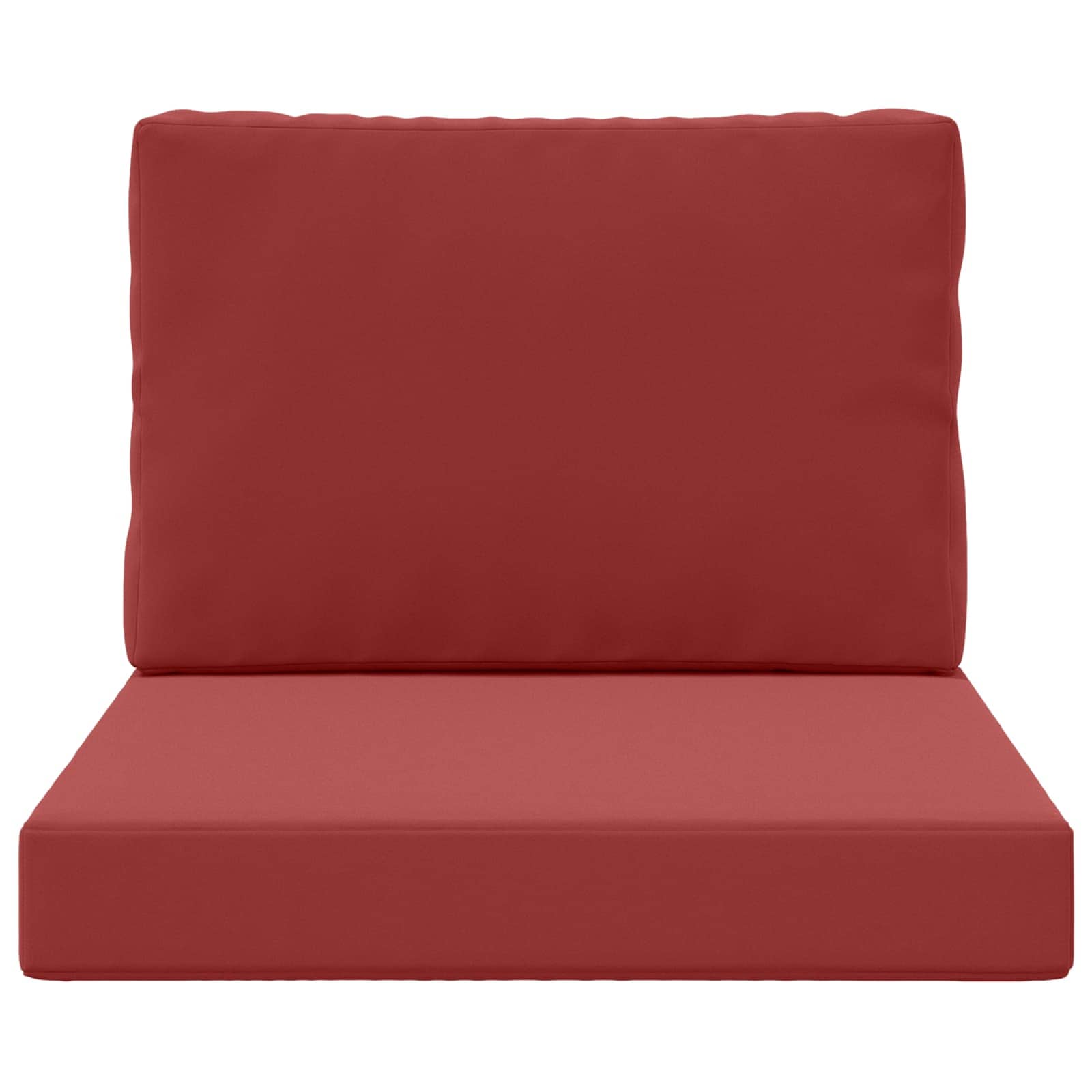 Cuscino per divano da esterno Poliestere Rosso vino 60 x 60 cm