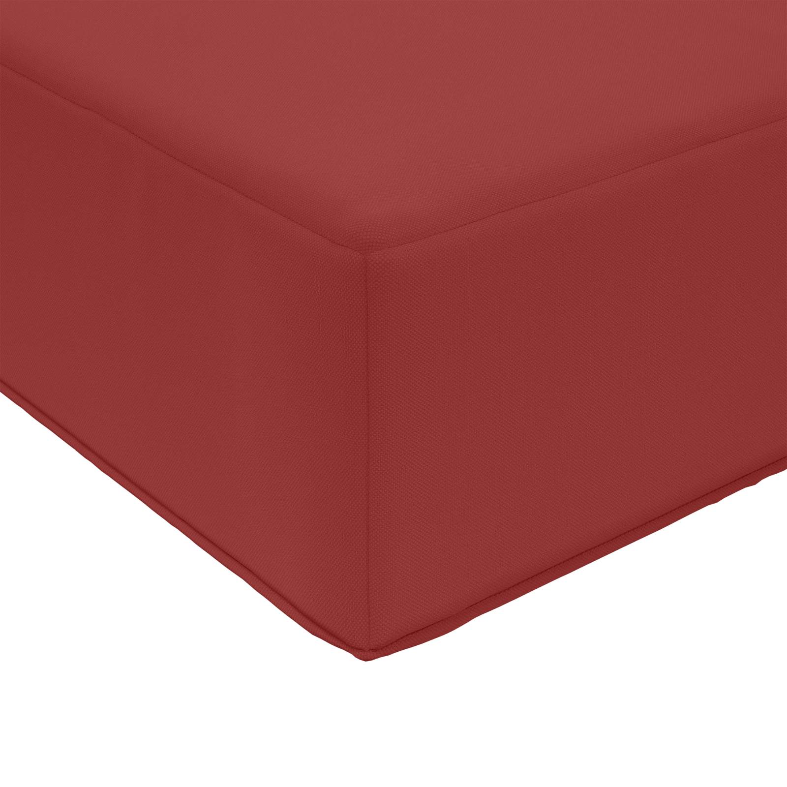 Cuscino per divano da esterno Poliestere Rosso vino 60 x 60 cm