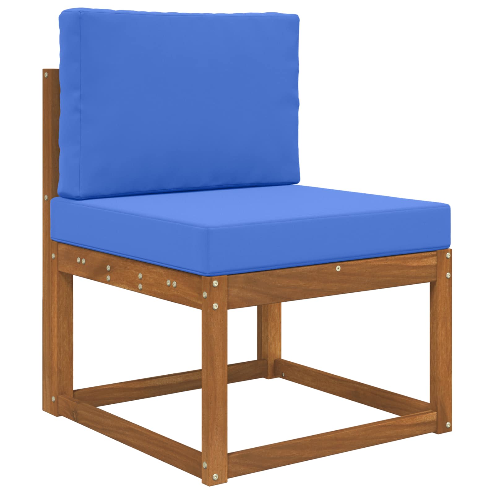 Cuscino per divano da esterno Poliestere Blu Reale 60 x 60 cm