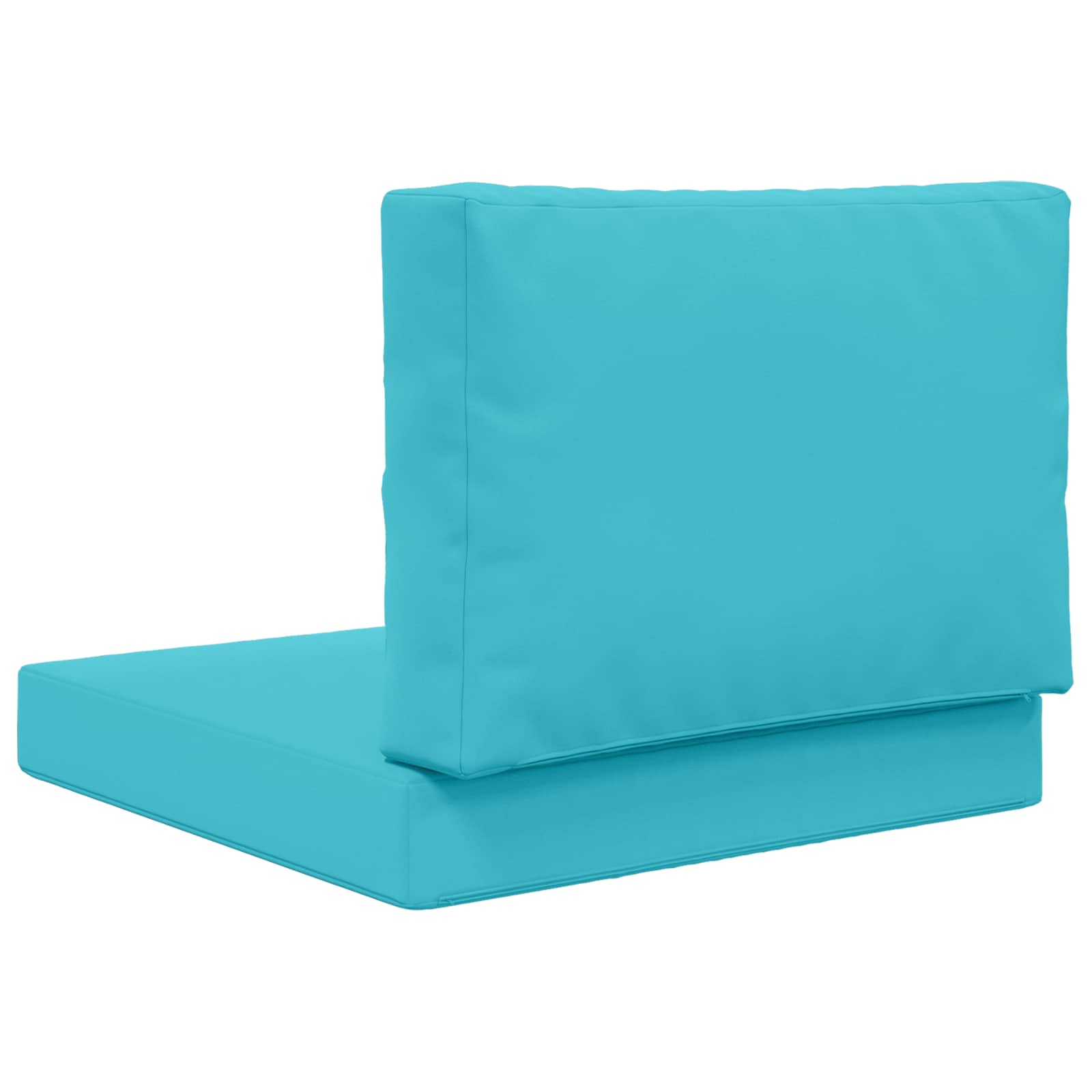 Cuscino per divano da esterno Poliestere Turchese 60 x 60 cm