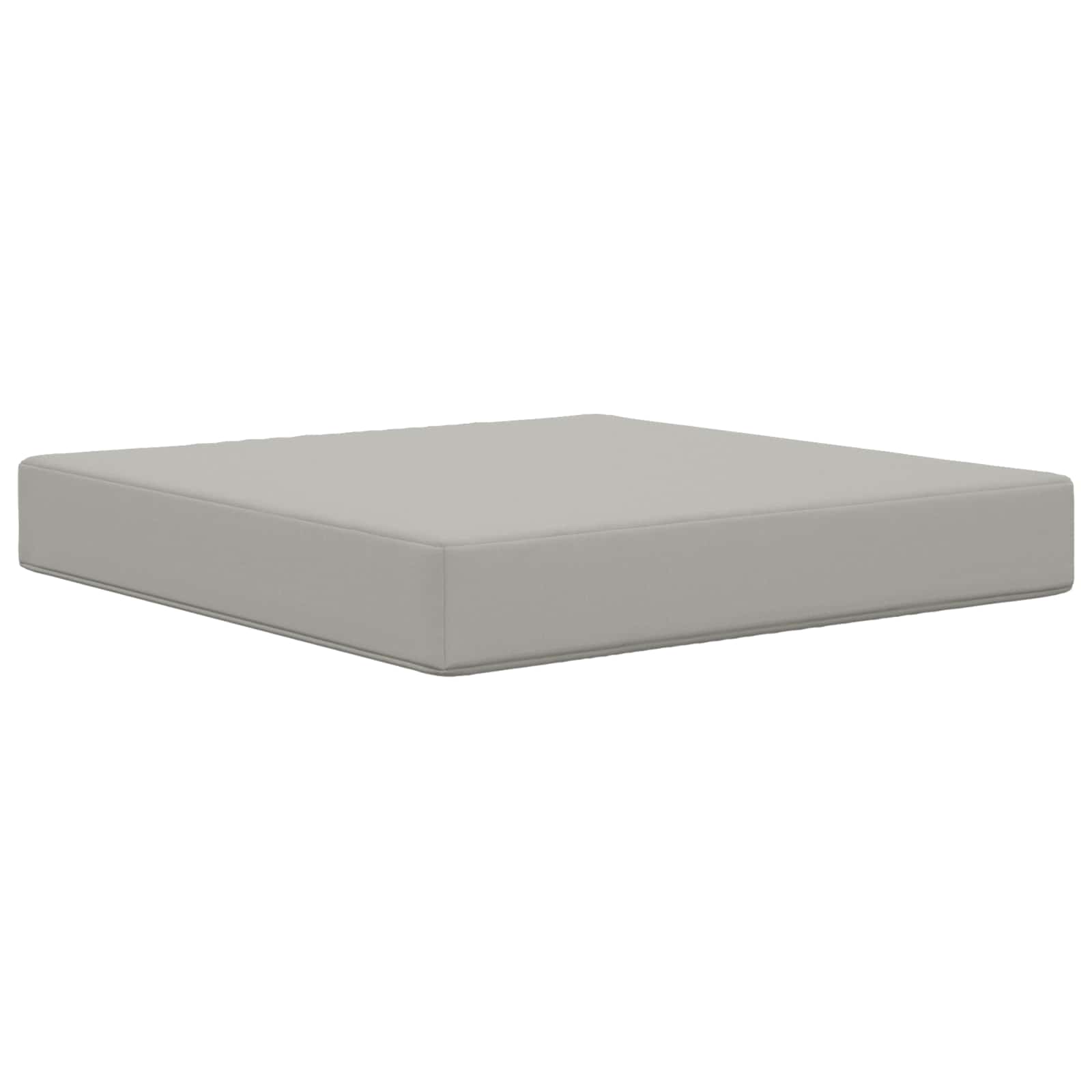 Cuscino per divano da esterno Poliestere Grigio 60 x 60 cm