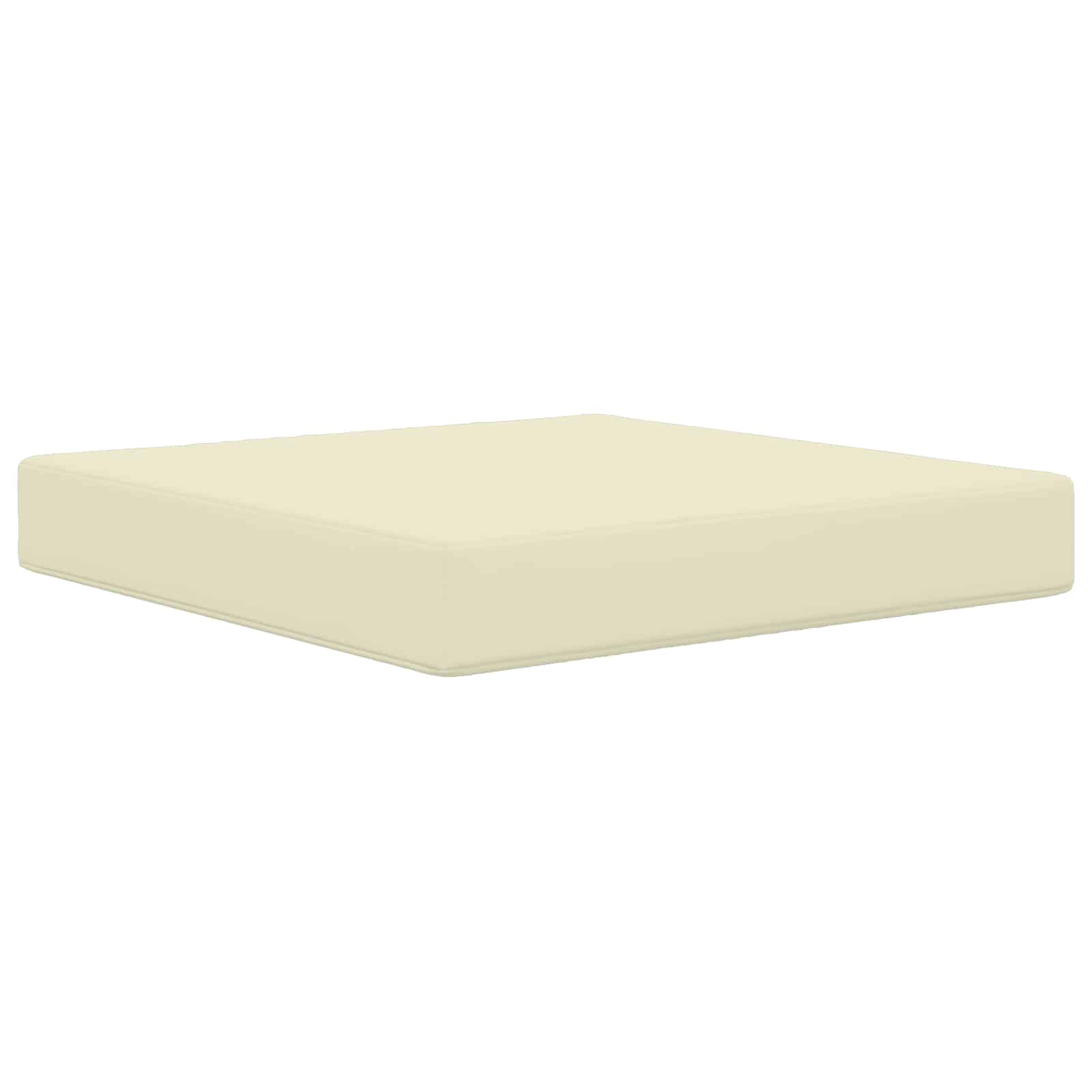 Cuscino per divano da esterno Poliestere Crema 60 x 60 cm