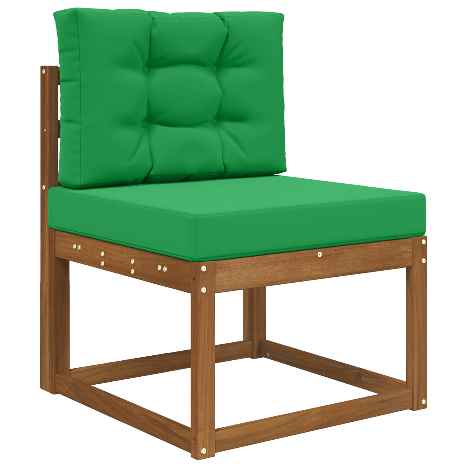 Cuscino per divano da esterno Poliestere Verde 60 x 60 cm