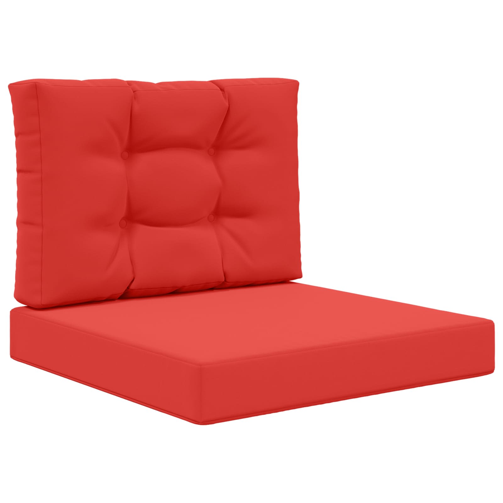 Cuscino per divano da esterno Poliestere Rosso 60 x 60 cm