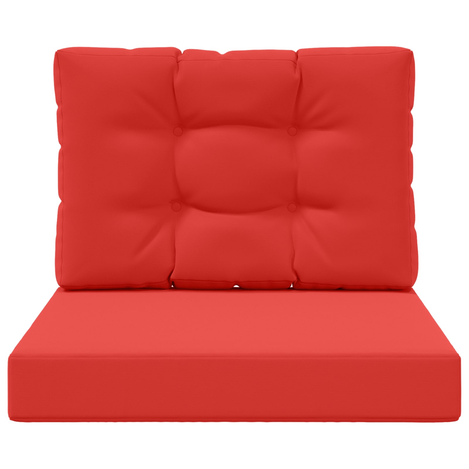 Cuscino per divano da esterno Poliestere Rosso 60 x 60 cm