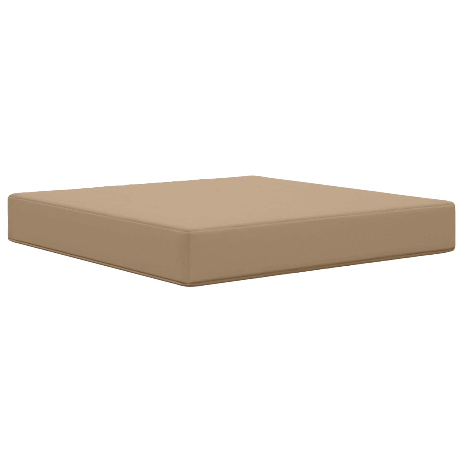 Cuscino per divano da esterno Poliestere Tortora 60 x 60 cm
