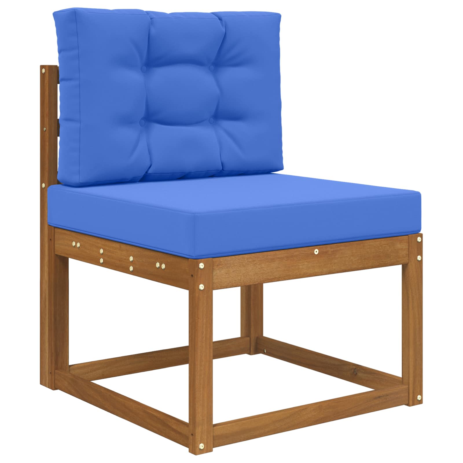 Cuscino per divano da esterno Poliestere Blu Reale 60 x 60 cm