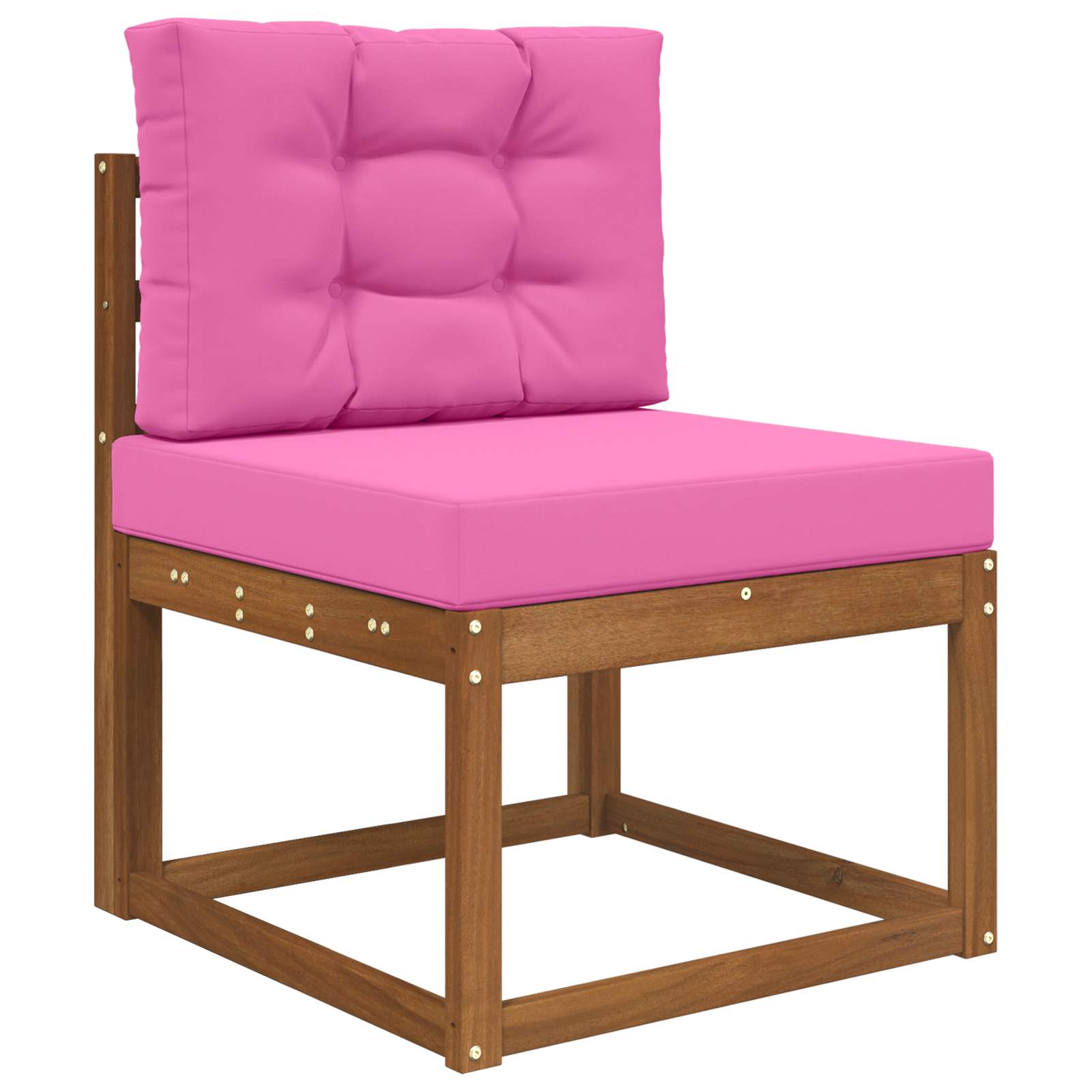 Cuscino per divano da esterno Poliestere Rosa 60 x 60 cm