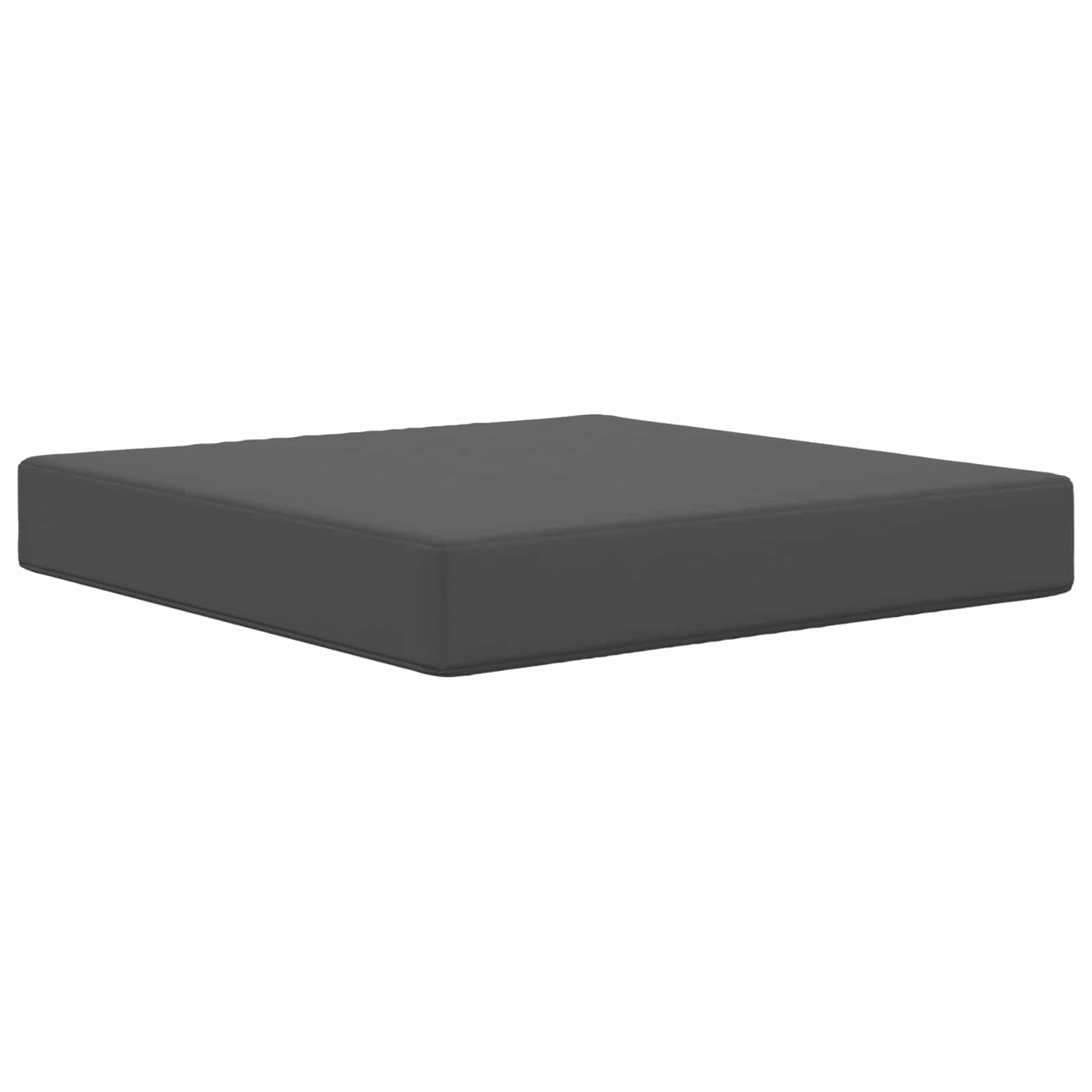 Cuscino per divano da esterno Poliestere Antracite 60 x 60 cm
