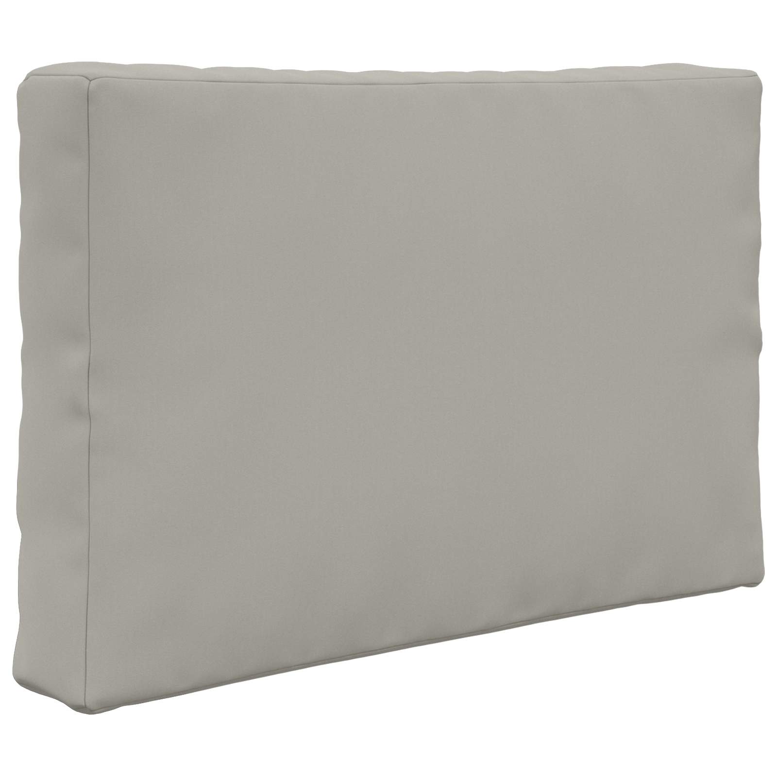 Cuscino per divano da esterno Poliestere Grigio 60 x 60 cm