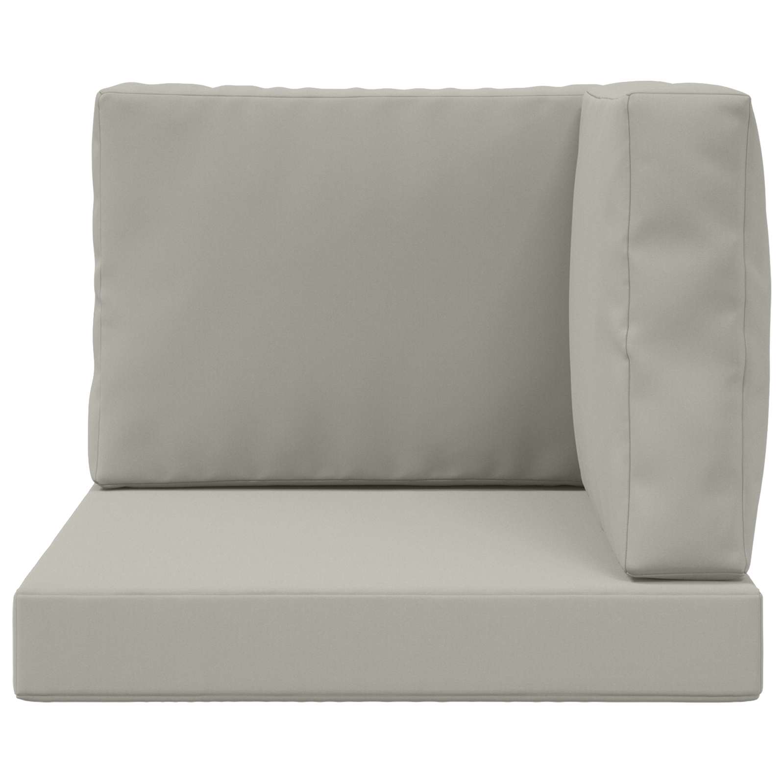 Cuscino per divano da esterno Poliestere Grigio 60 x 60 cm