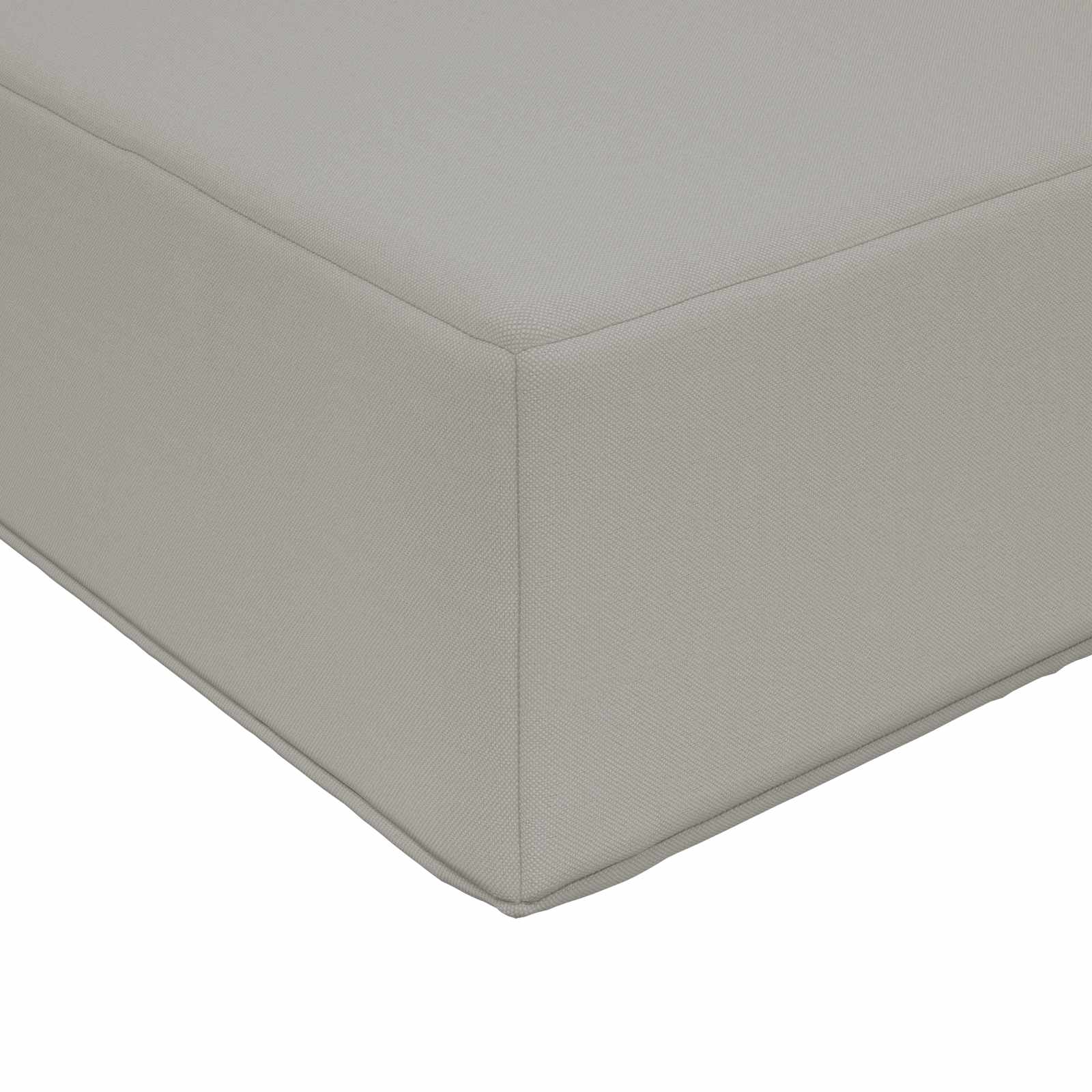 Cuscino per divano da esterno Poliestere Grigio 60 x 60 cm