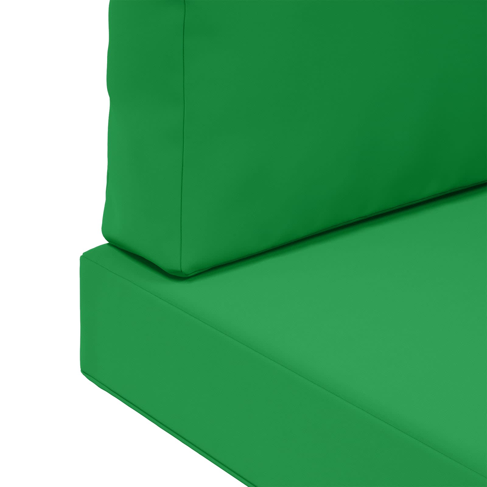 Cuscino per divano da esterno Poliestere Verde 60 x 60 cm