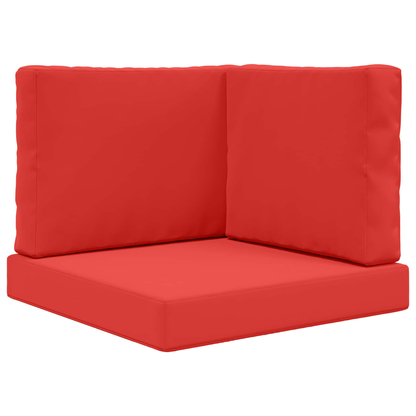 Cuscino per divano da esterno Poliestere Rosso 60 x 60 cm