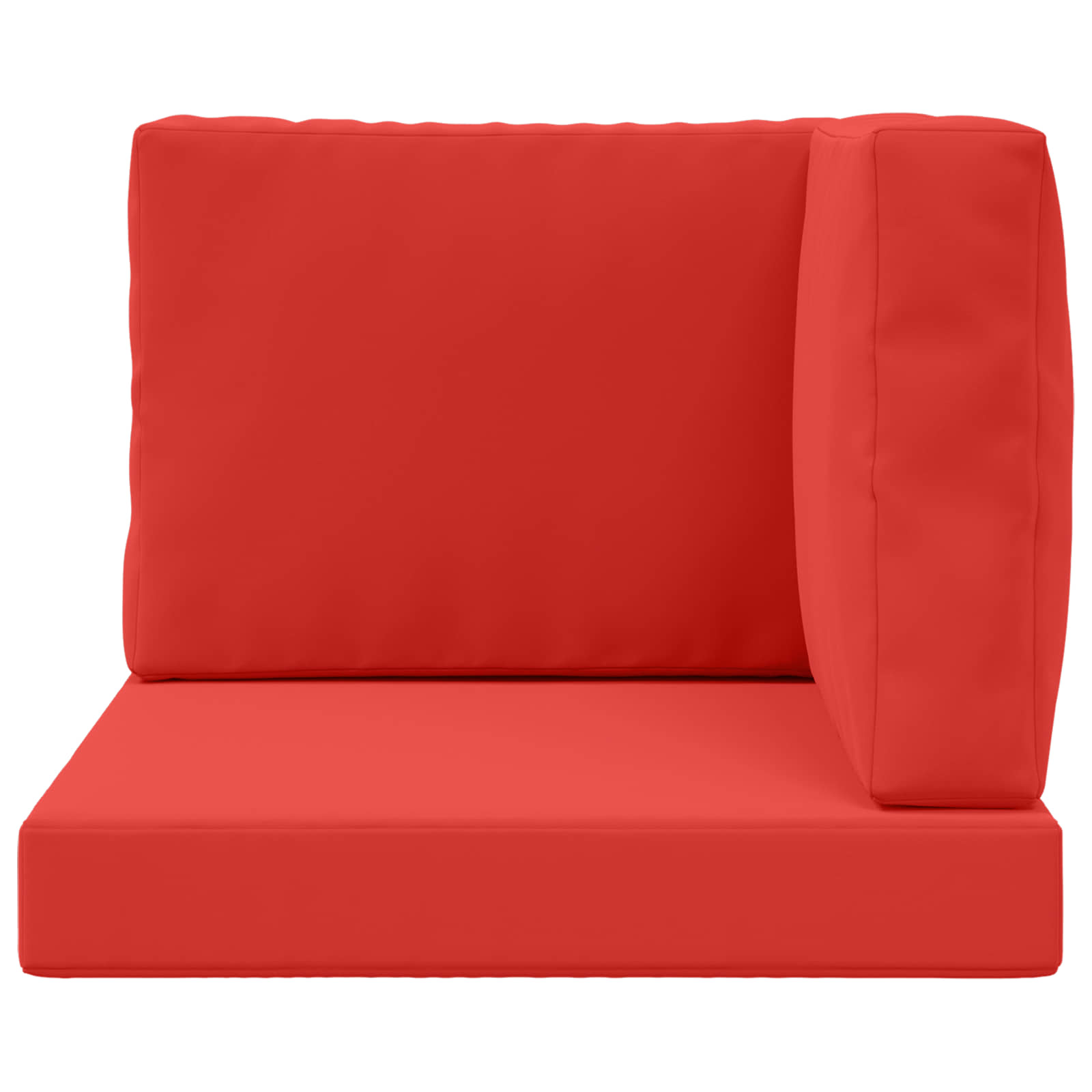 Cuscino per divano da esterno Poliestere Rosso 60 x 60 cm