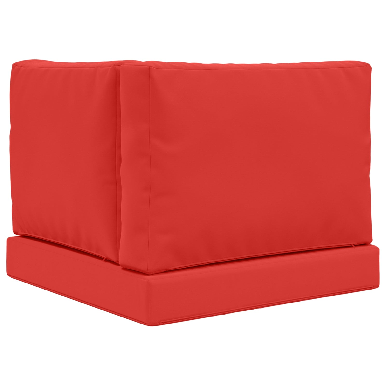 Cuscino per divano da esterno Poliestere Rosso 60 x 60 cm