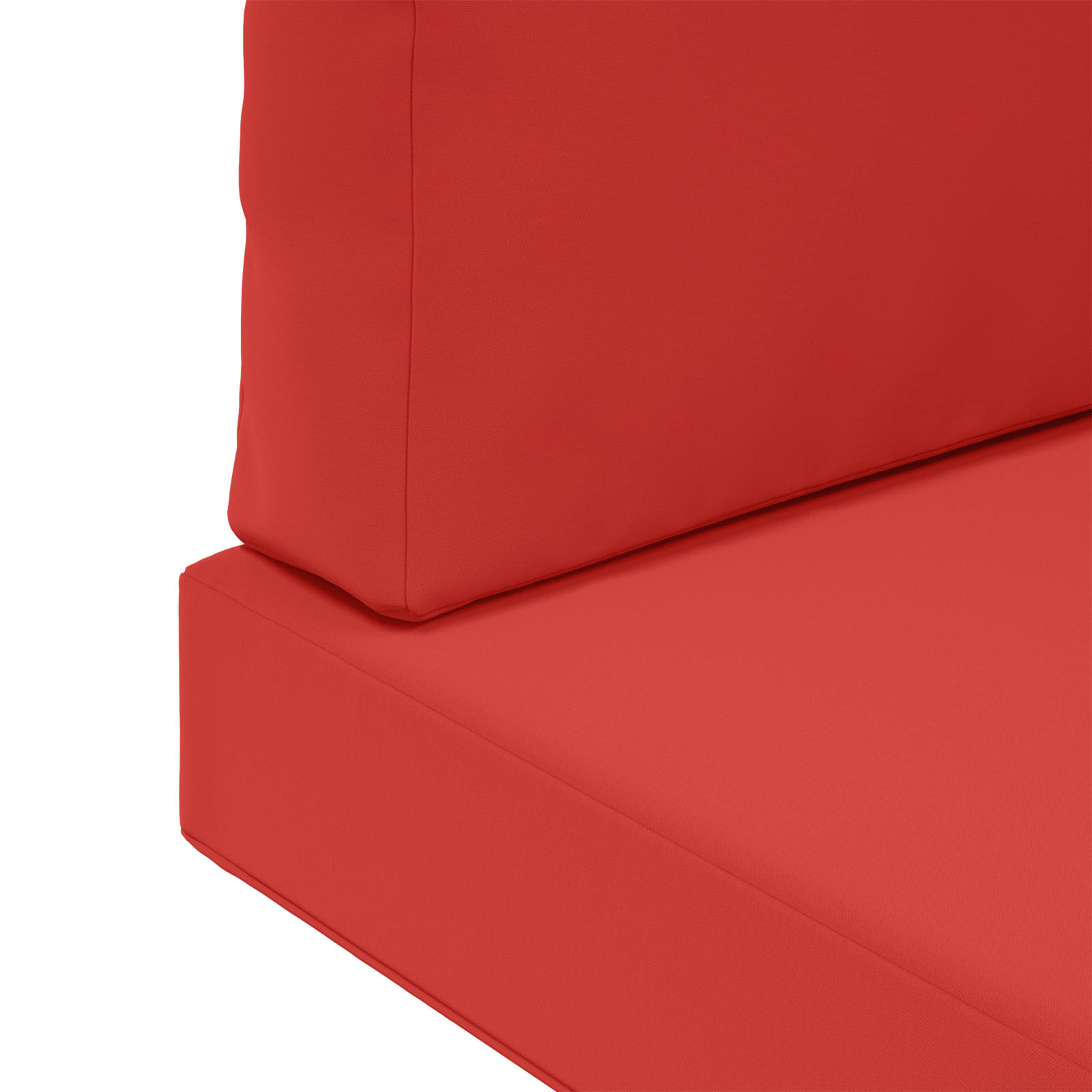 Cuscino per divano da esterno Poliestere Rosso 60 x 60 cm