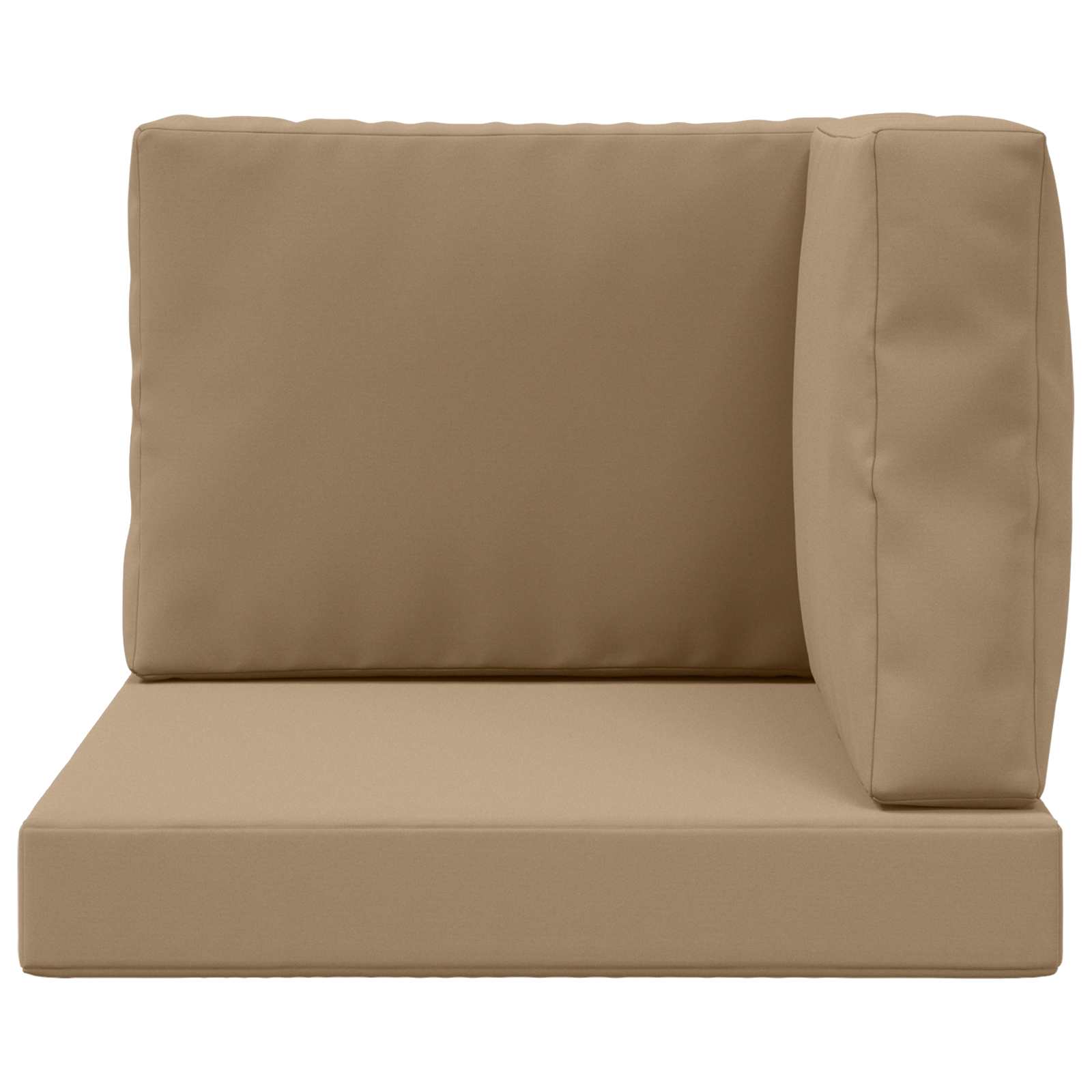 Cuscino per divano da esterno Poliestere Tortora 60 x 60 cm