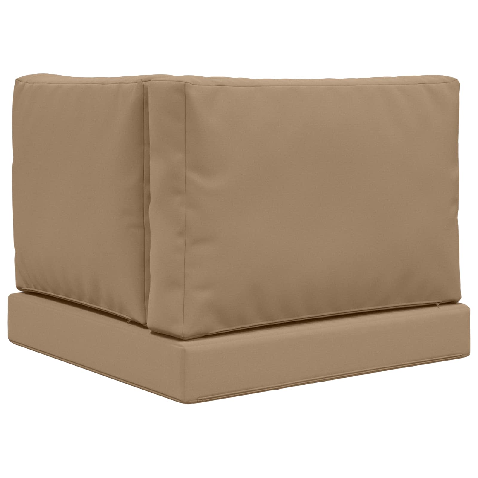 Cuscino per divano da esterno Poliestere Tortora 60 x 60 cm