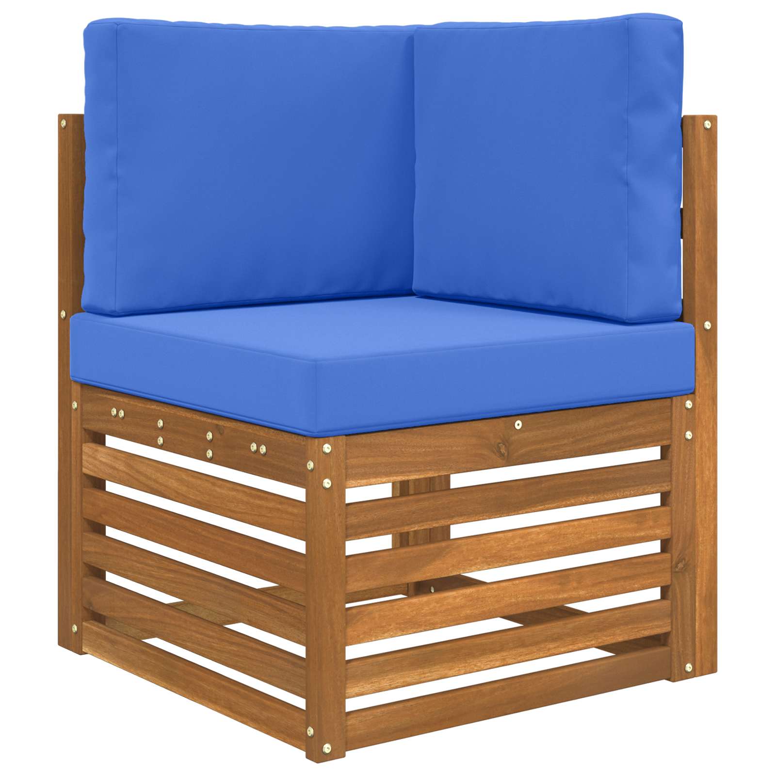 Cuscino per divano da esterno Poliestere Blu Reale 60 x 60 cm