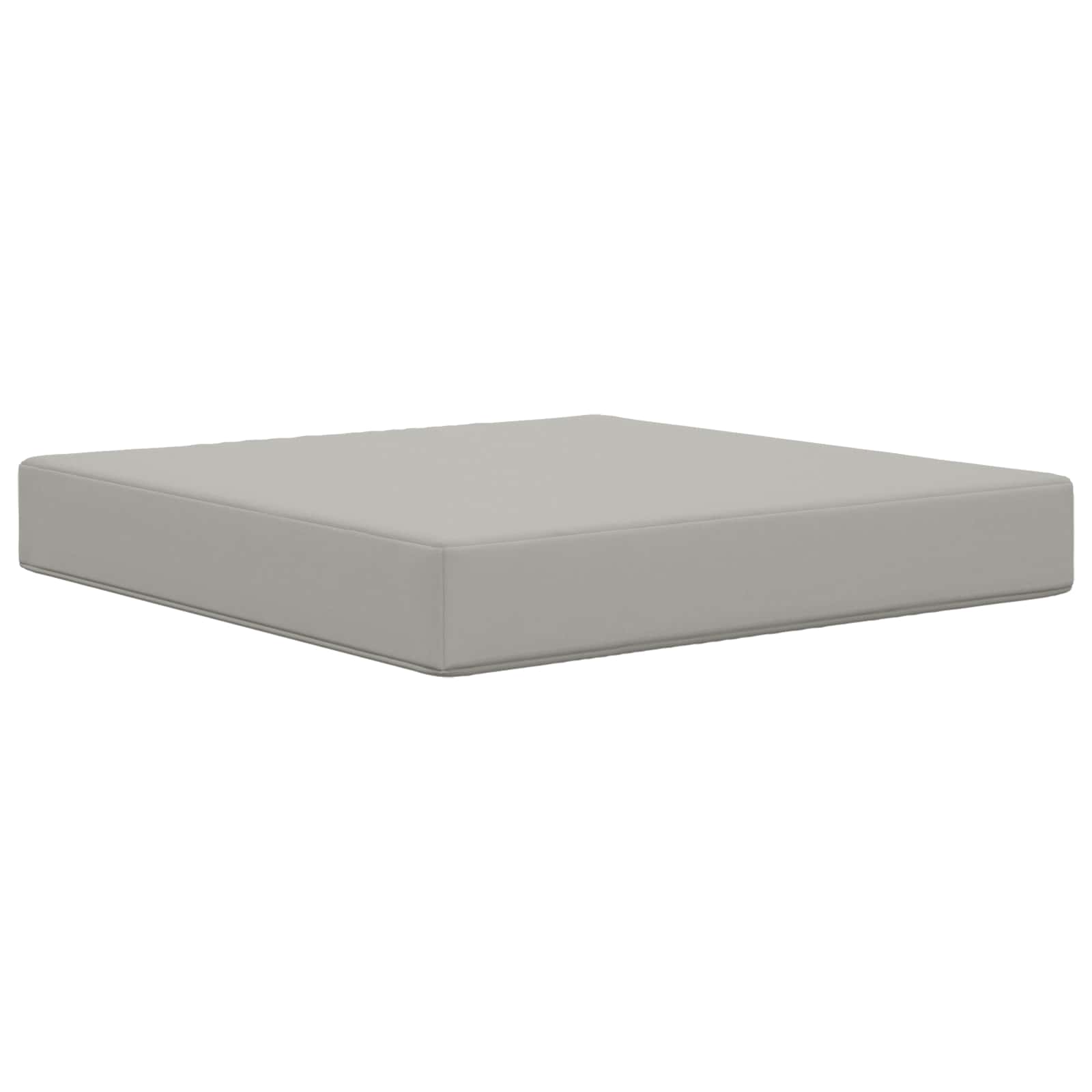 Cuscino per divano da esterno Poliestere Grigio 60 x 60 cm