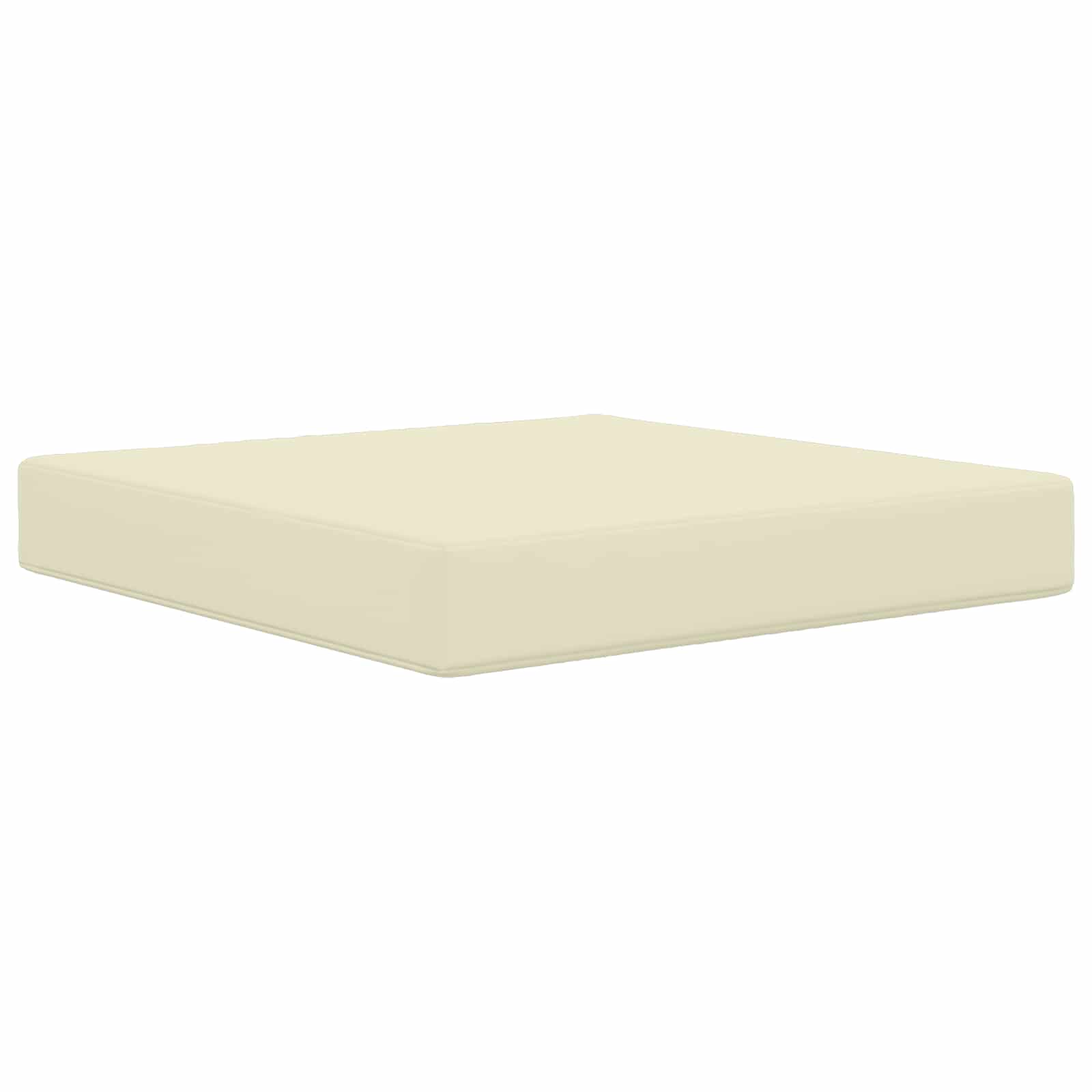 Cuscino per divano da esterno Poliestere Crema 60 x 60 cm