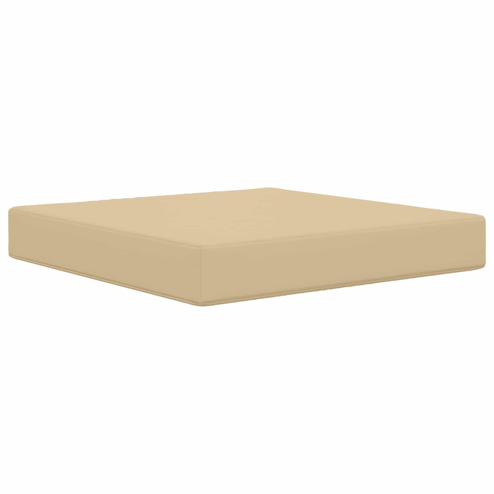 Cuscino per divano da esterno Poliestere Beige 60 x 60 cm