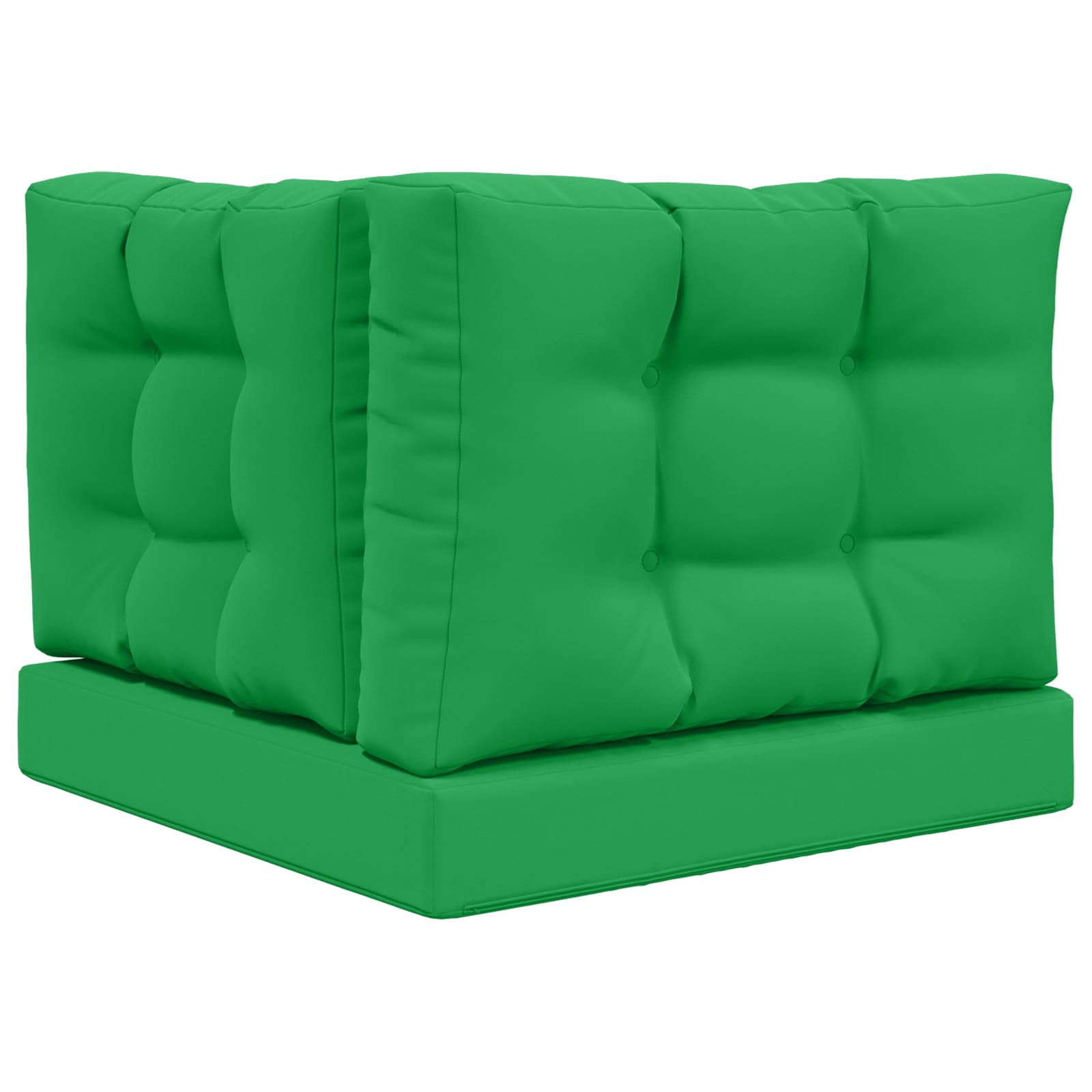Cuscino per divano da esterno Poliestere Verde 60 x 60 cm