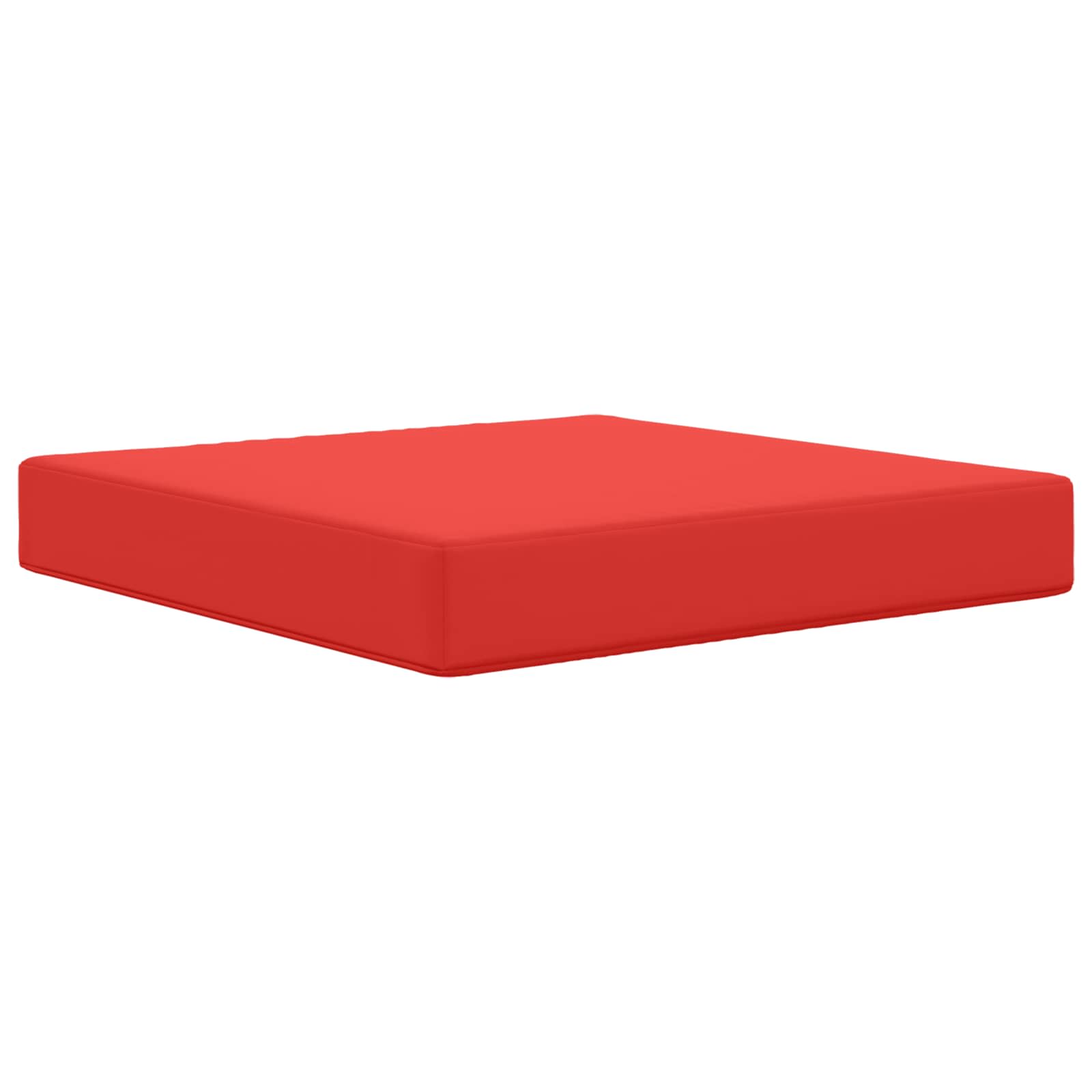 Cuscino per divano da esterno Poliestere Rosso 60 x 60 cm