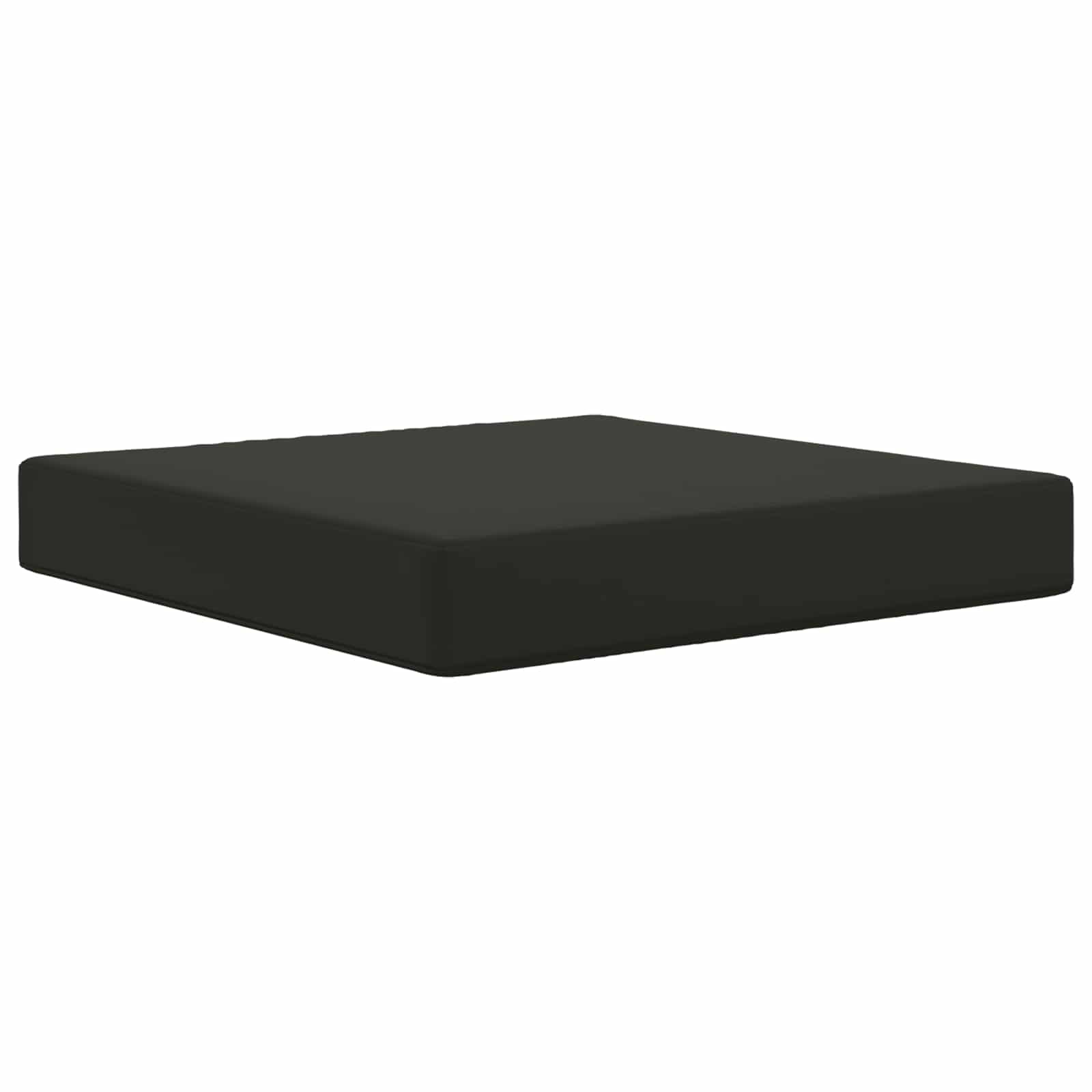 Cuscino per divano da esterno Poliestere Nero 60 x 60 cm