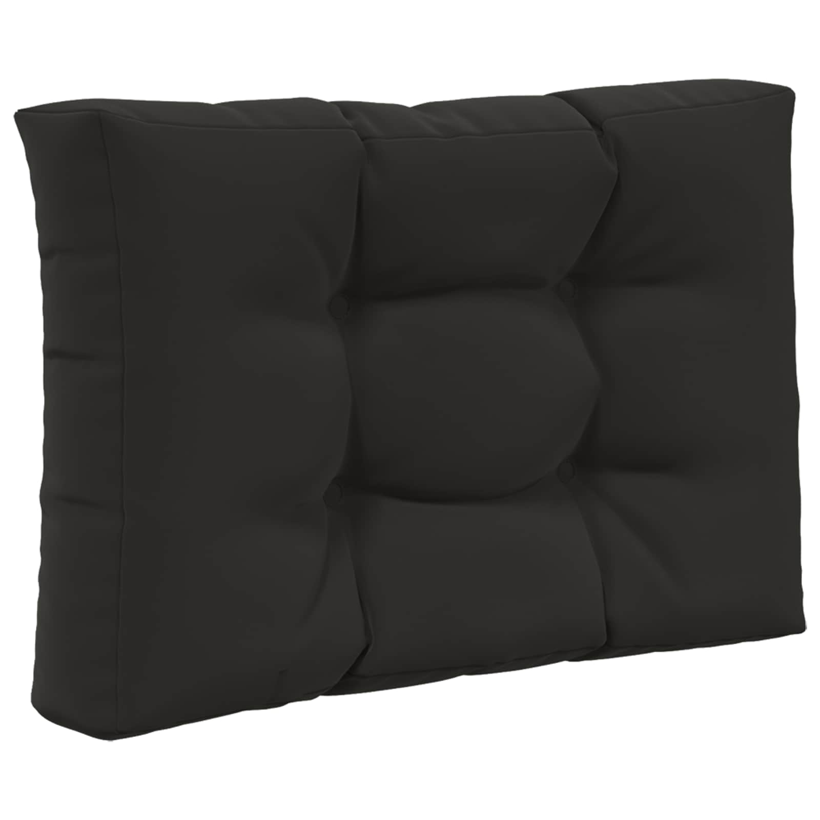 Cuscino per divano da esterno Poliestere Nero 60 x 60 cm