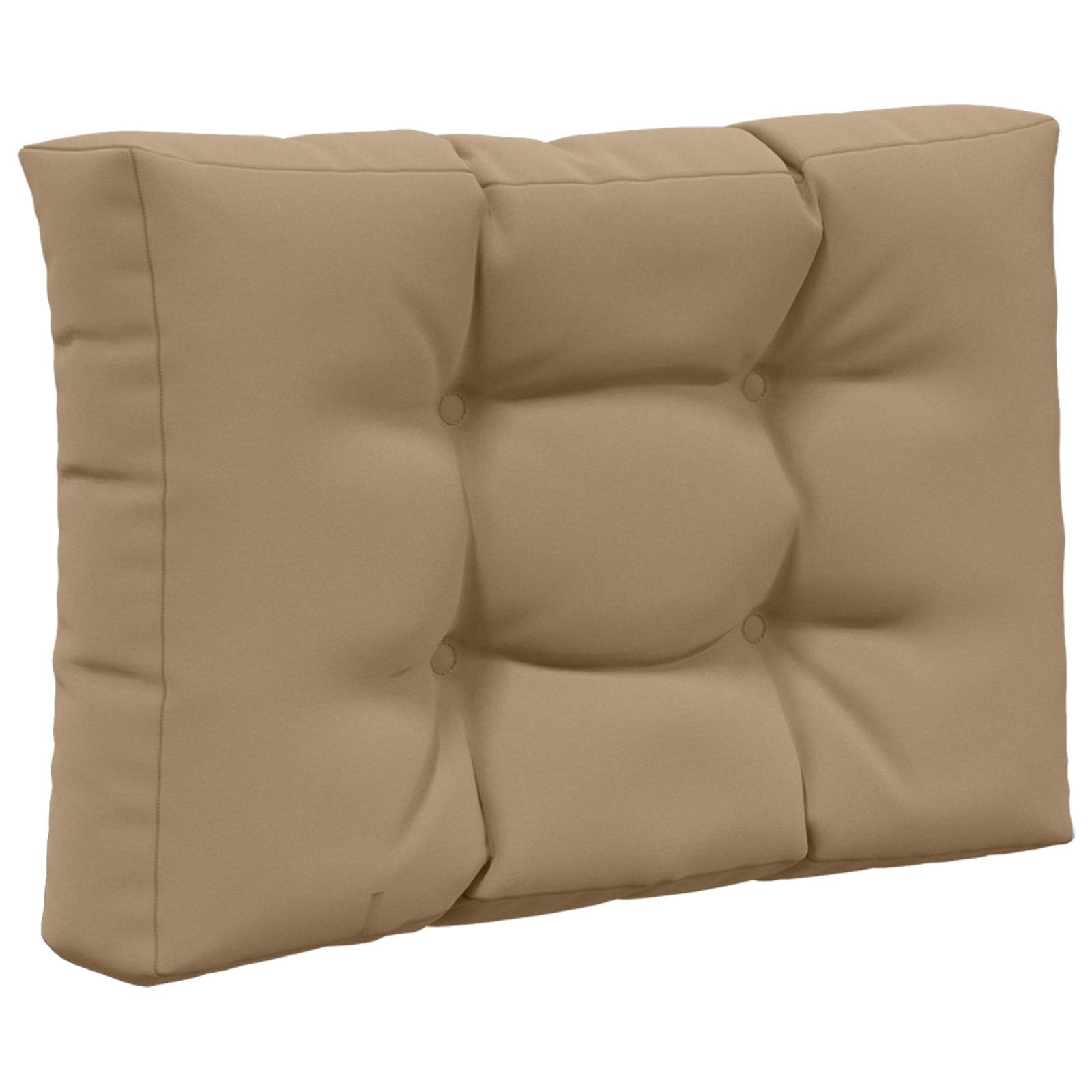 Cuscino per divano da esterno Poliestere Tortora 60 x 60 cm