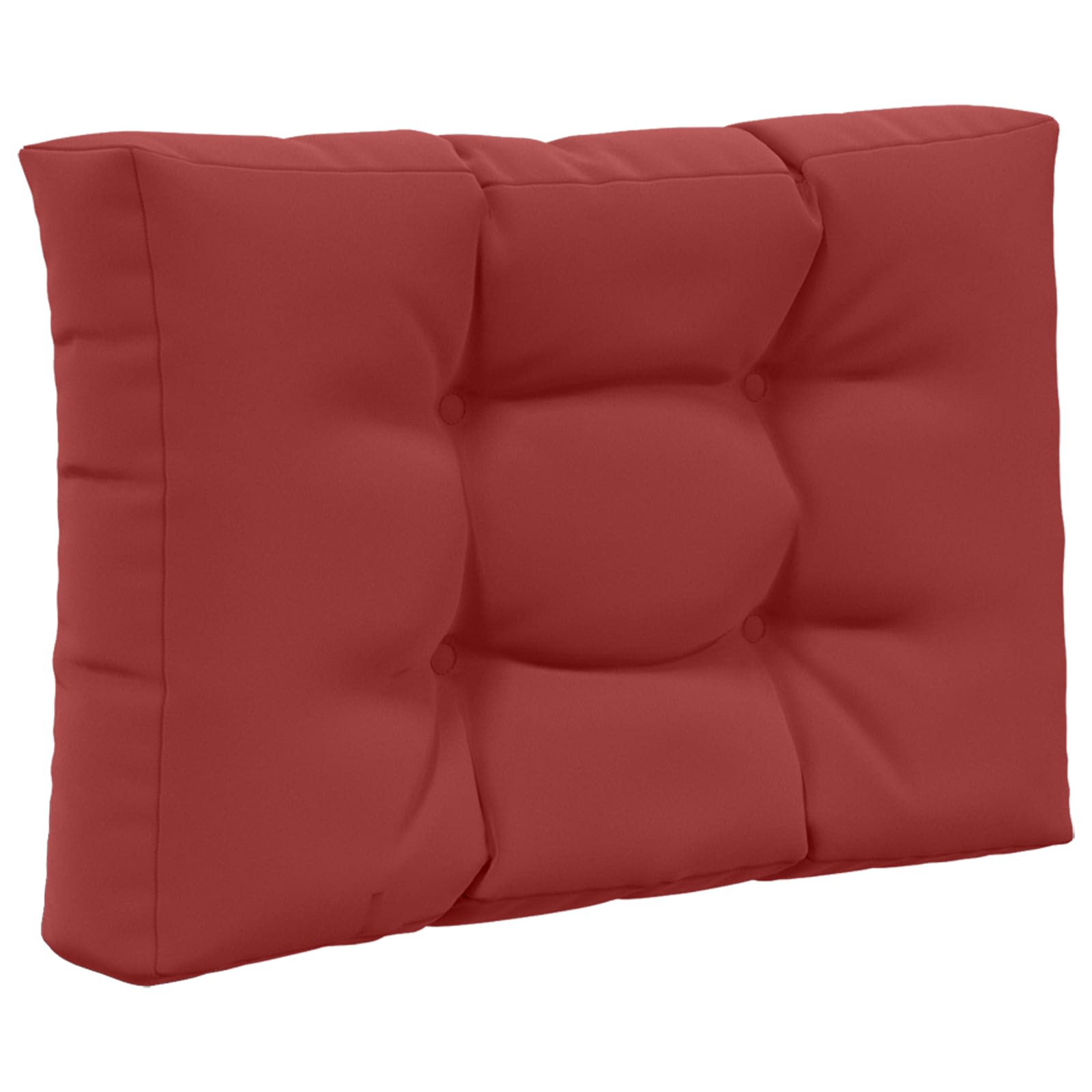 Cuscino per divano da esterno Poliestere Rosso vino 60 x 60 cm