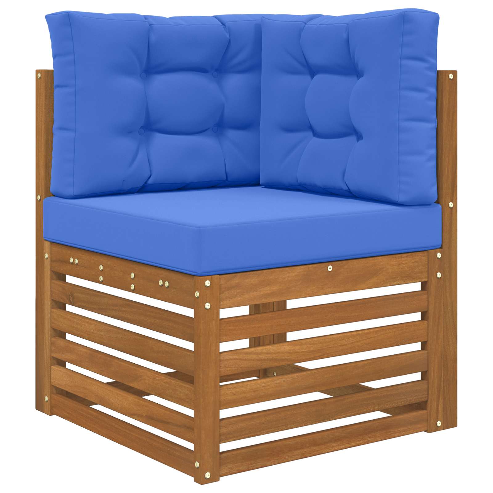 Cuscino per divano da esterno Poliestere Blu Reale 60 x 60 cm
