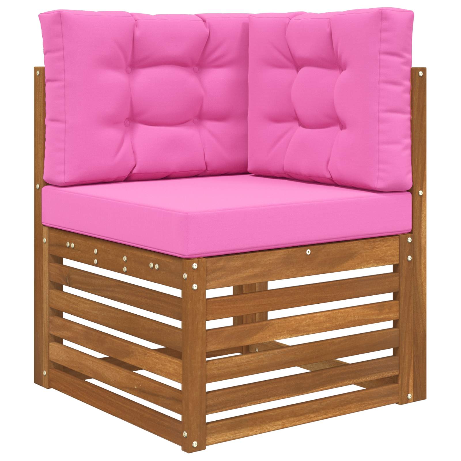 Cuscino per divano da esterno Poliestere Rosa 60 x 60 cm