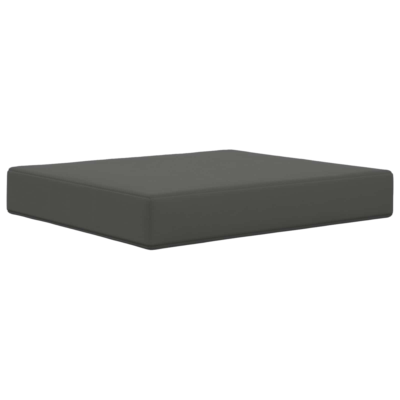 Cuscino per divano da esterno Poliestere Antracite 60 x 50,5 cm