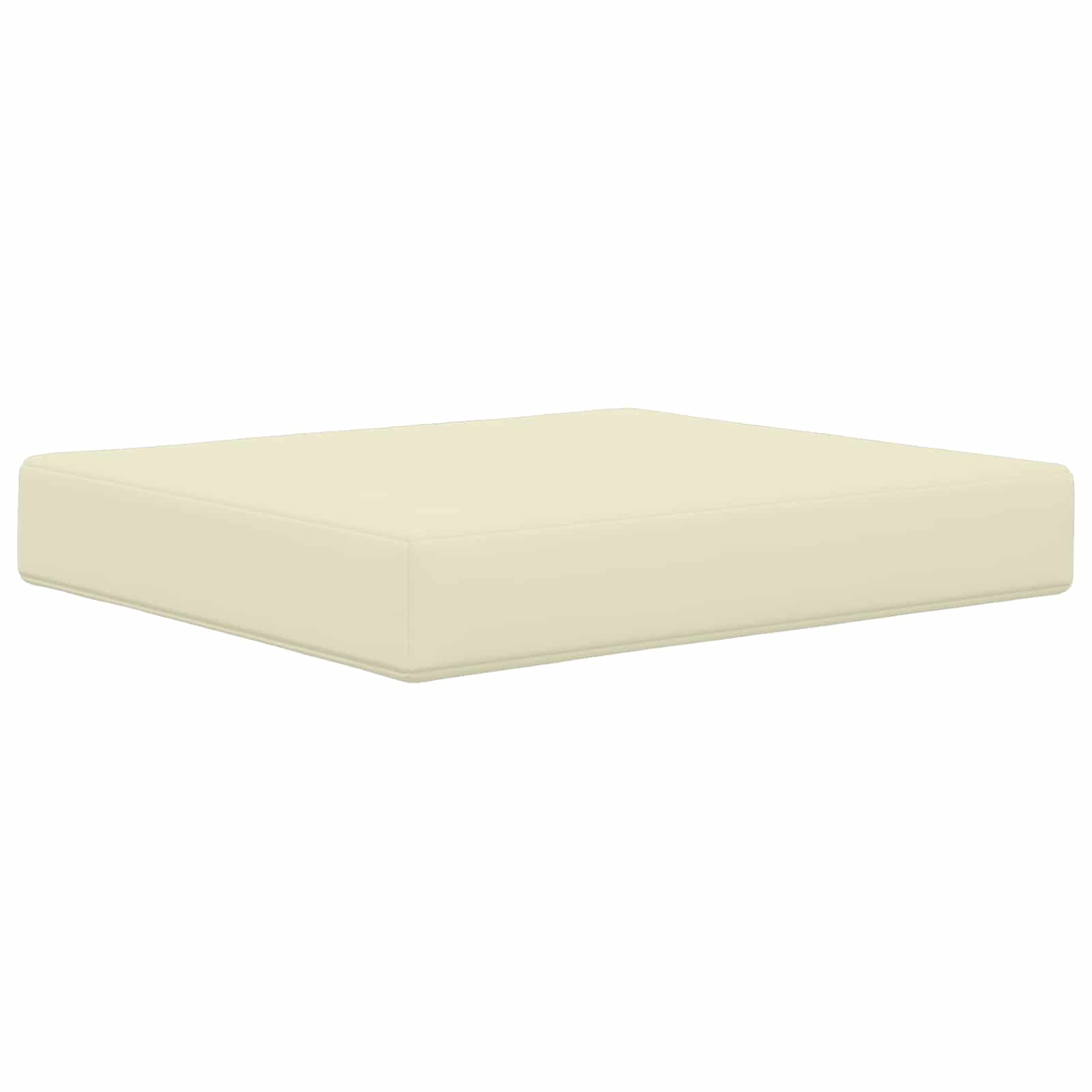 Cuscino per divano da esterno Poliestere Crema 60 x 50,5 cm