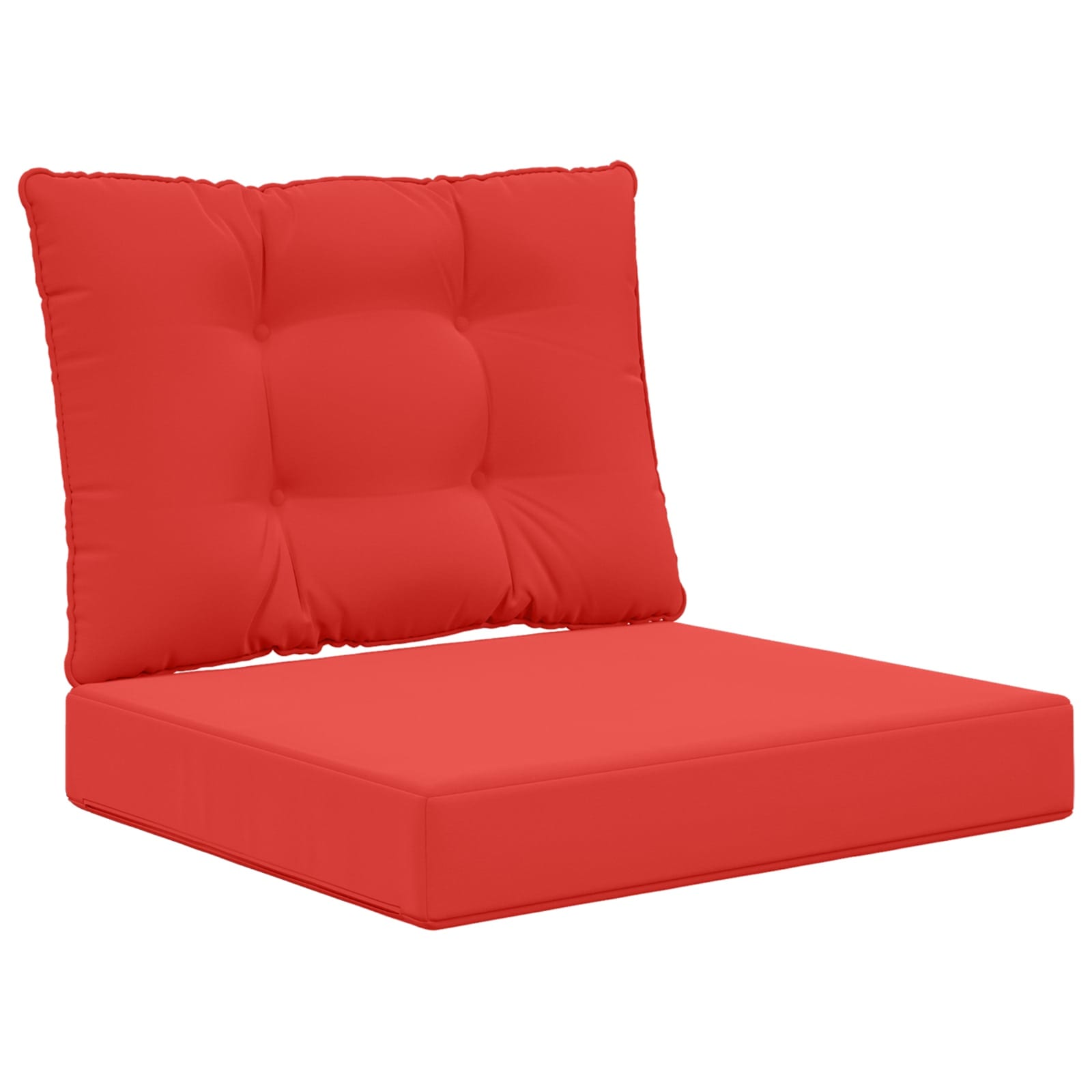 Cuscino per divano da esterno Poliestere Rosso 60 x 50,5 cm