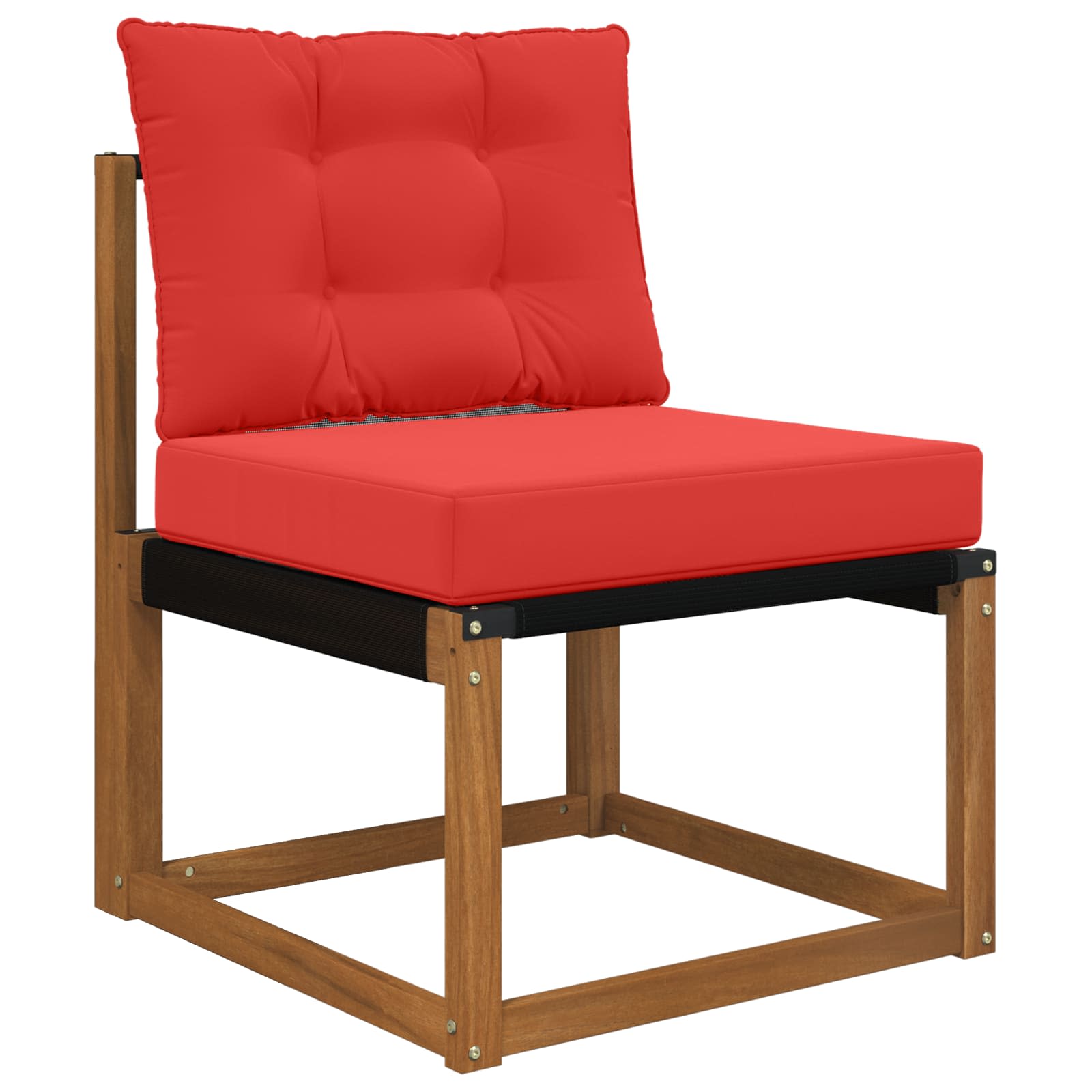Cuscino per divano da esterno Poliestere Rosso 60 x 50,5 cm