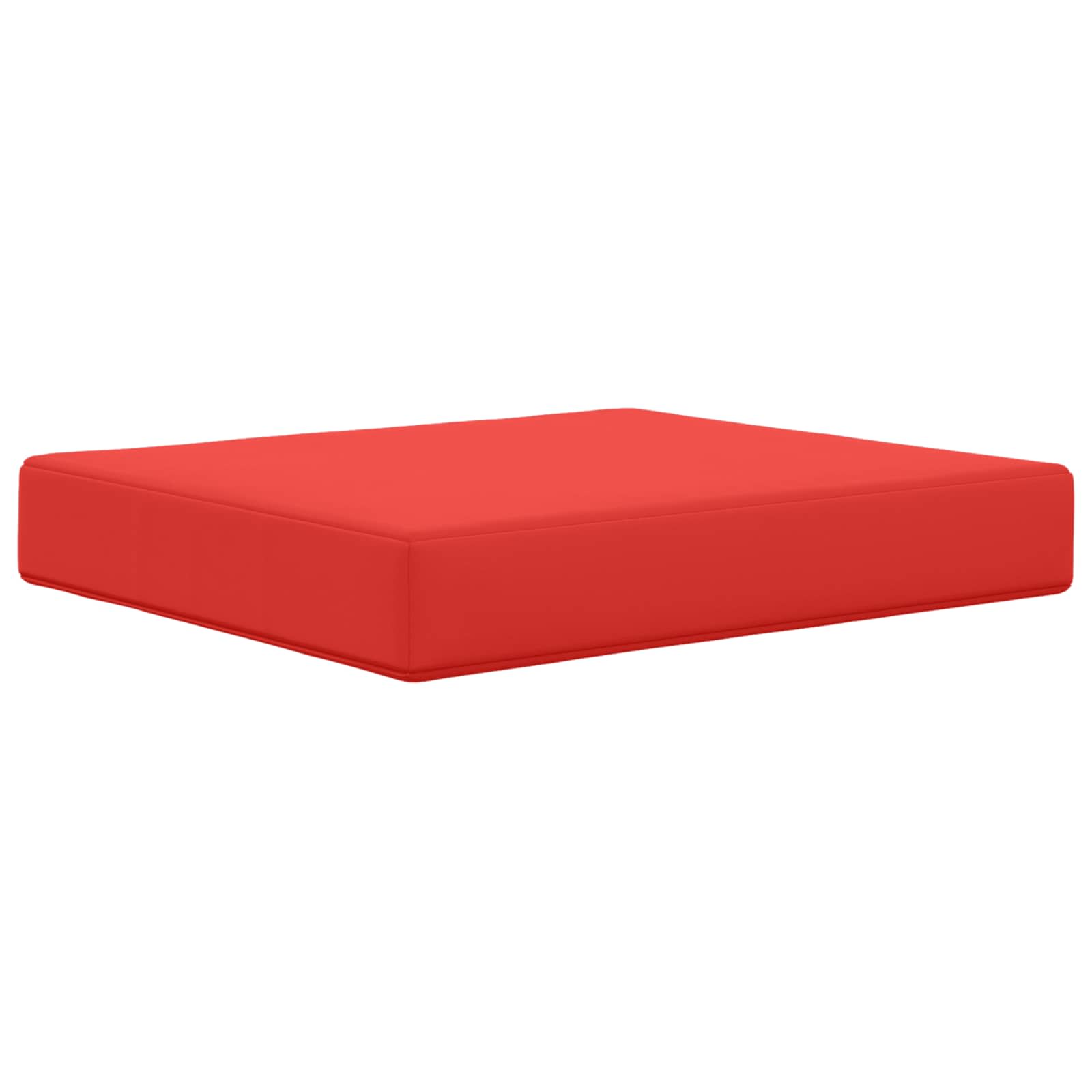 Cuscino per divano da esterno Poliestere Rosso 60 x 50,5 cm