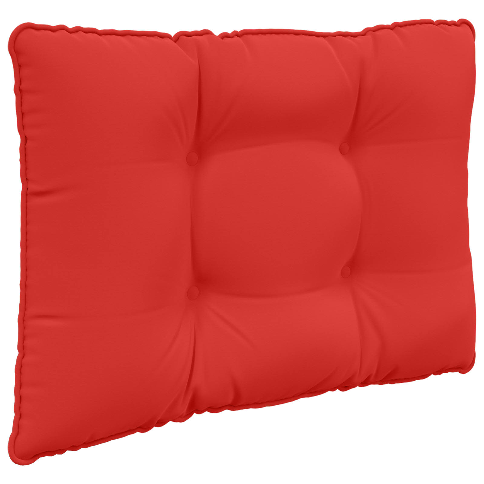 Cuscino per divano da esterno Poliestere Rosso 60 x 50,5 cm
