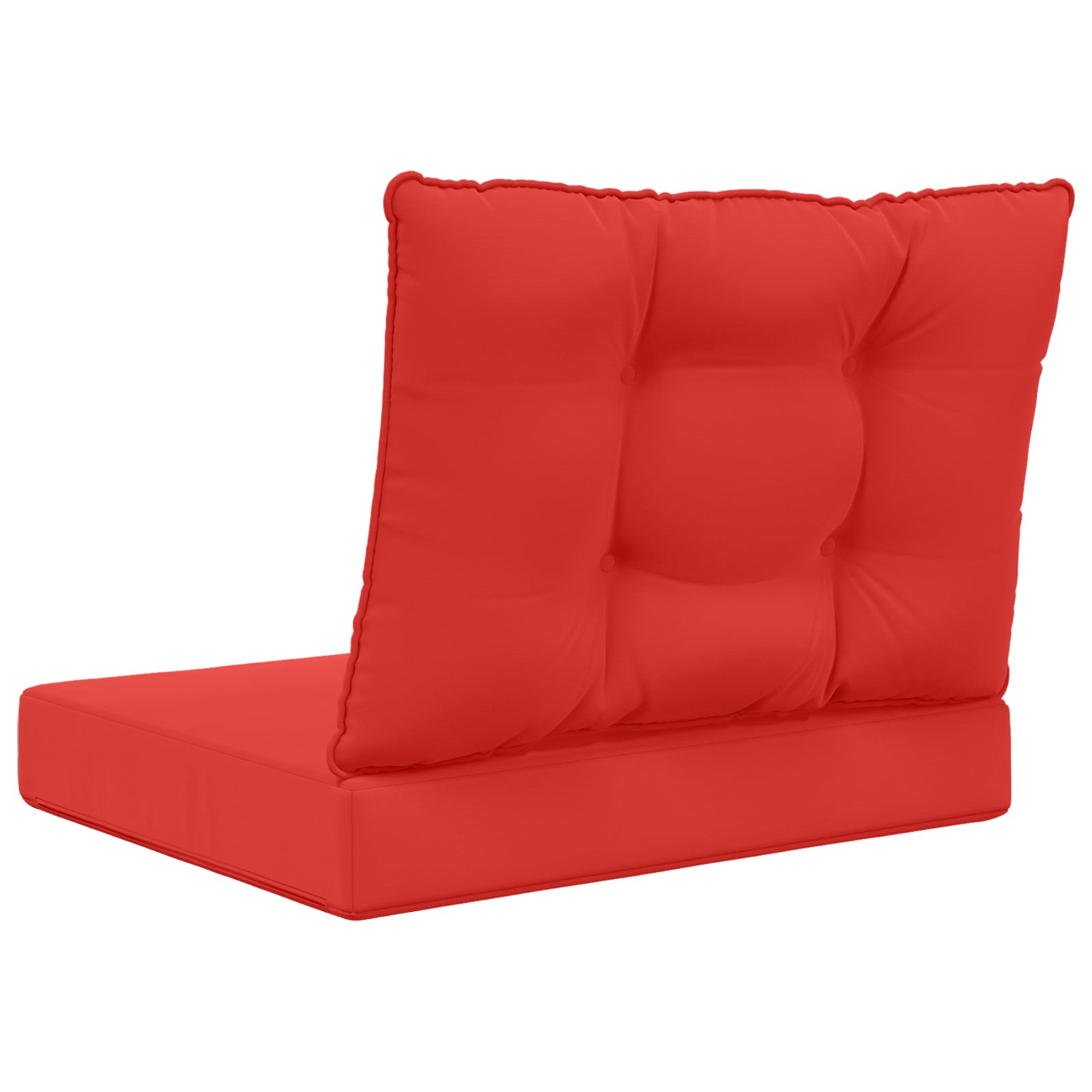 Cuscino per divano da esterno Poliestere Rosso 60 x 50,5 cm