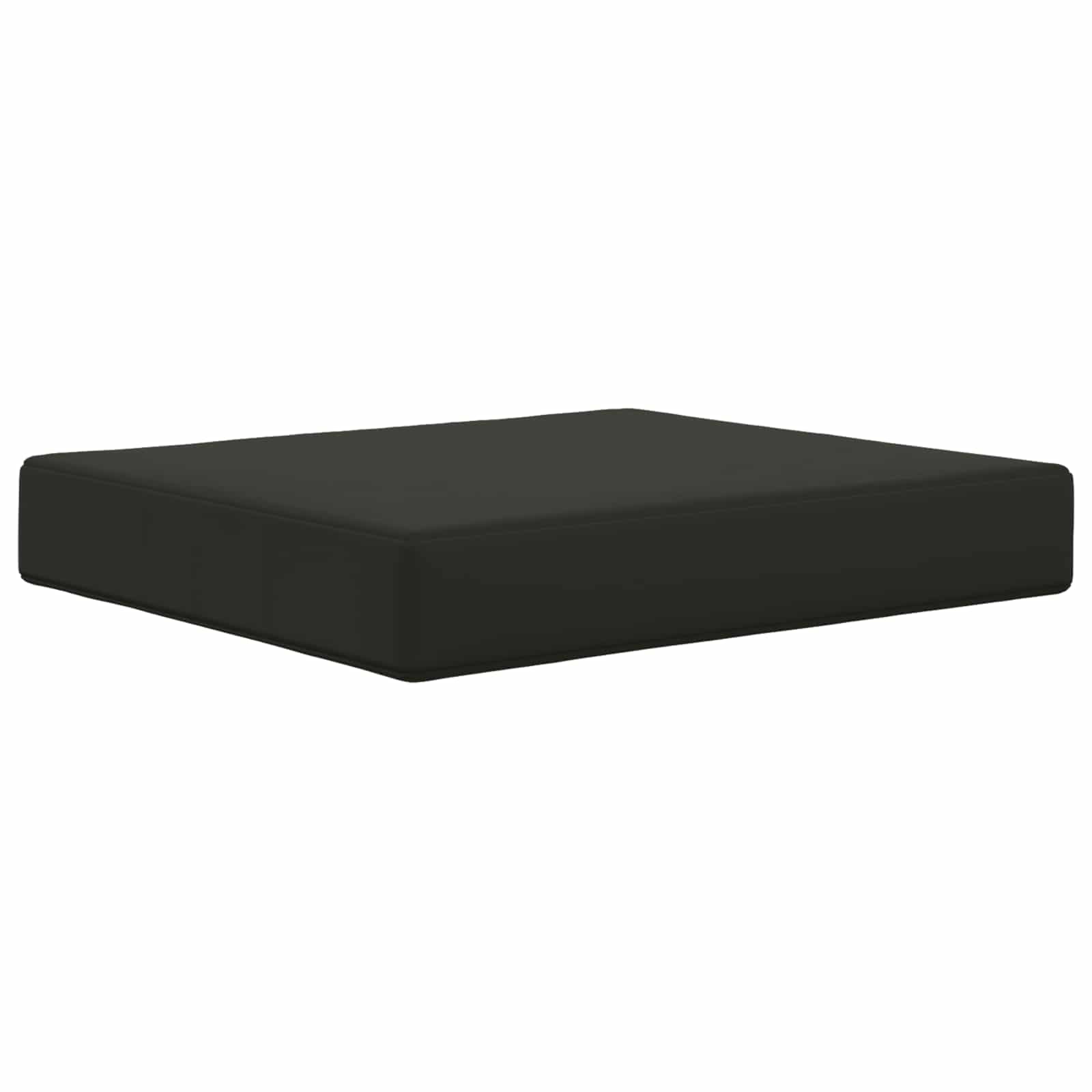 Cuscino per divano da esterno Poliestere Nero 60 x 50,5 cm