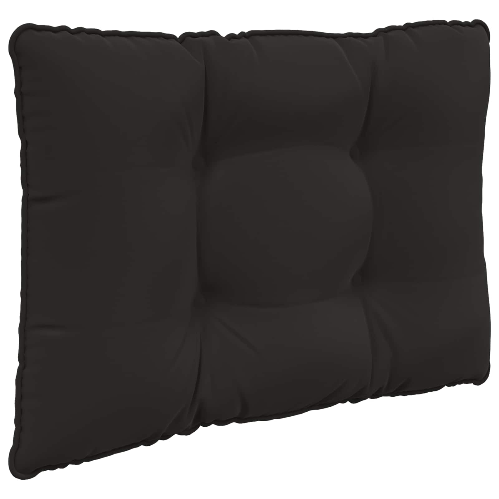 Cuscino per divano da esterno Poliestere Nero 60 x 50,5 cm