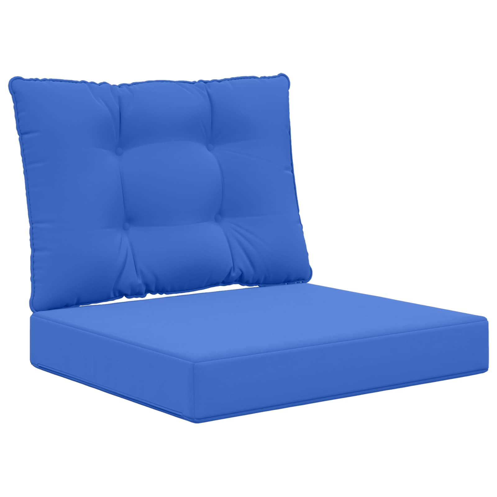 Cuscino per divano da esterno Poliestere Blu Reale 60 x 50,5 cm