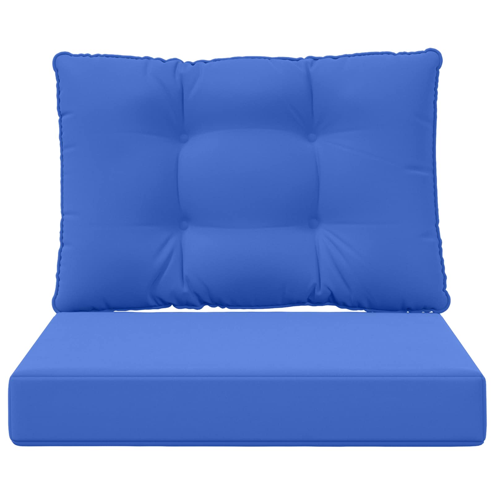 Cuscino per divano da esterno Poliestere Blu Reale 60 x 50,5 cm