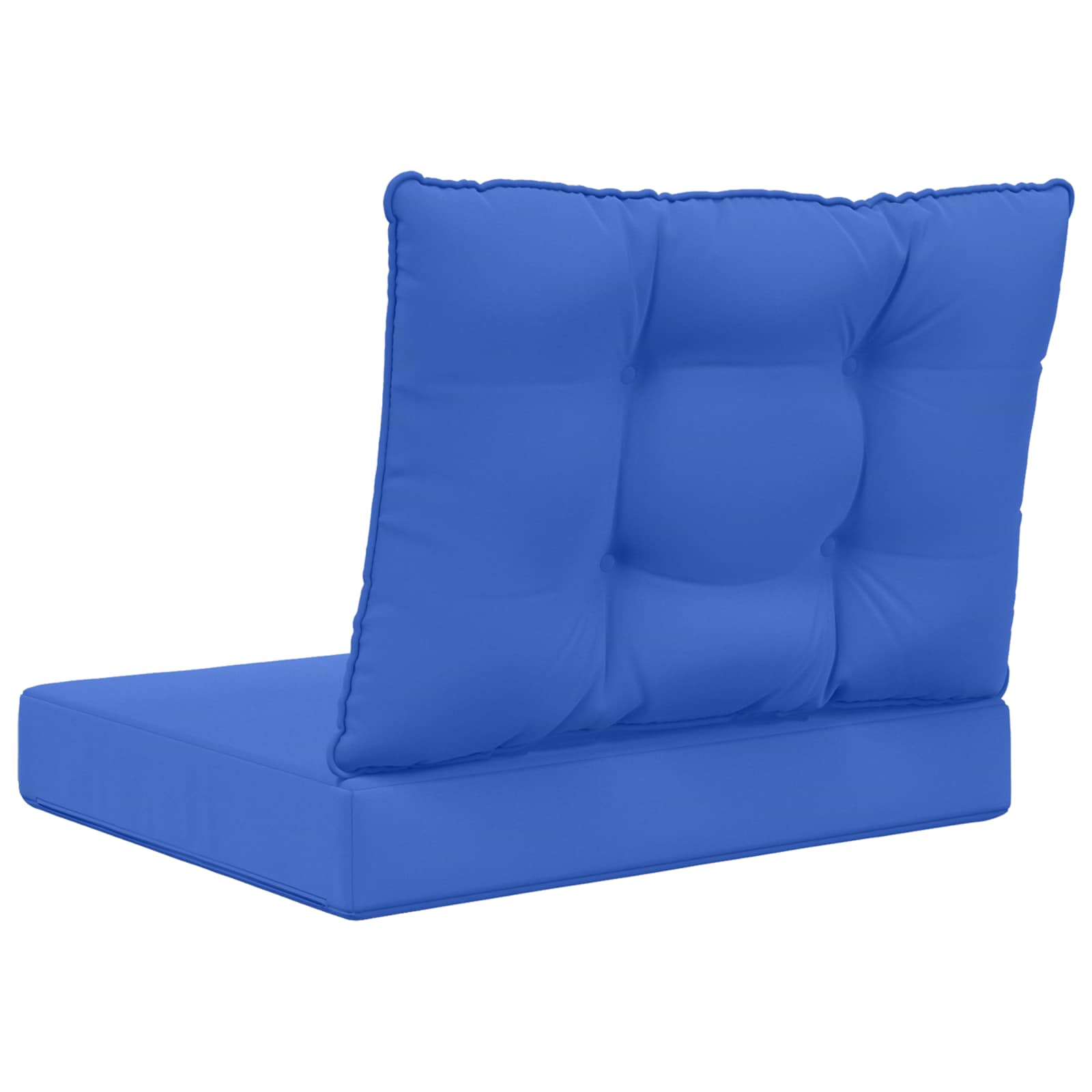 Cuscino per divano da esterno Poliestere Blu Reale 60 x 50,5 cm